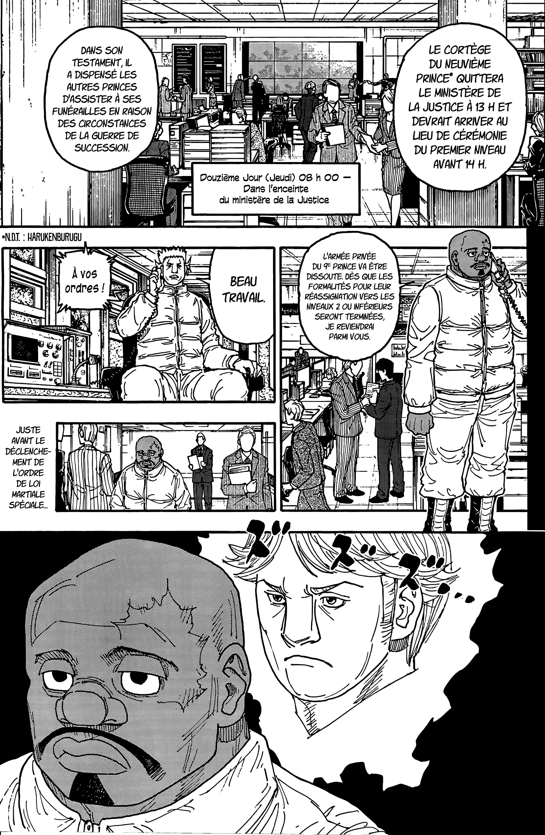 Lecture en ligne Hunter X Hunter 411 page 3