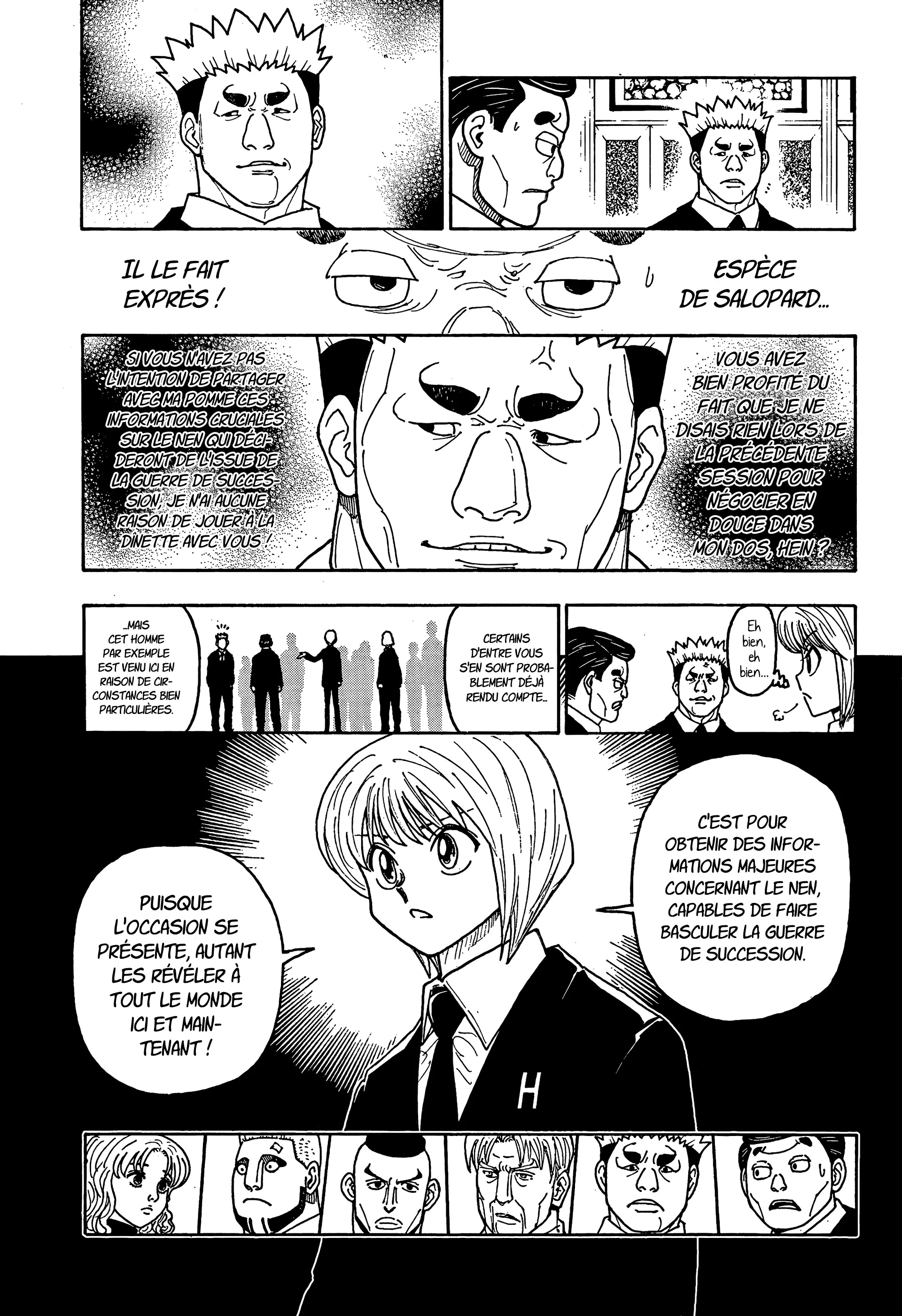 Lecture en ligne Hunter X Hunter 411 page 14