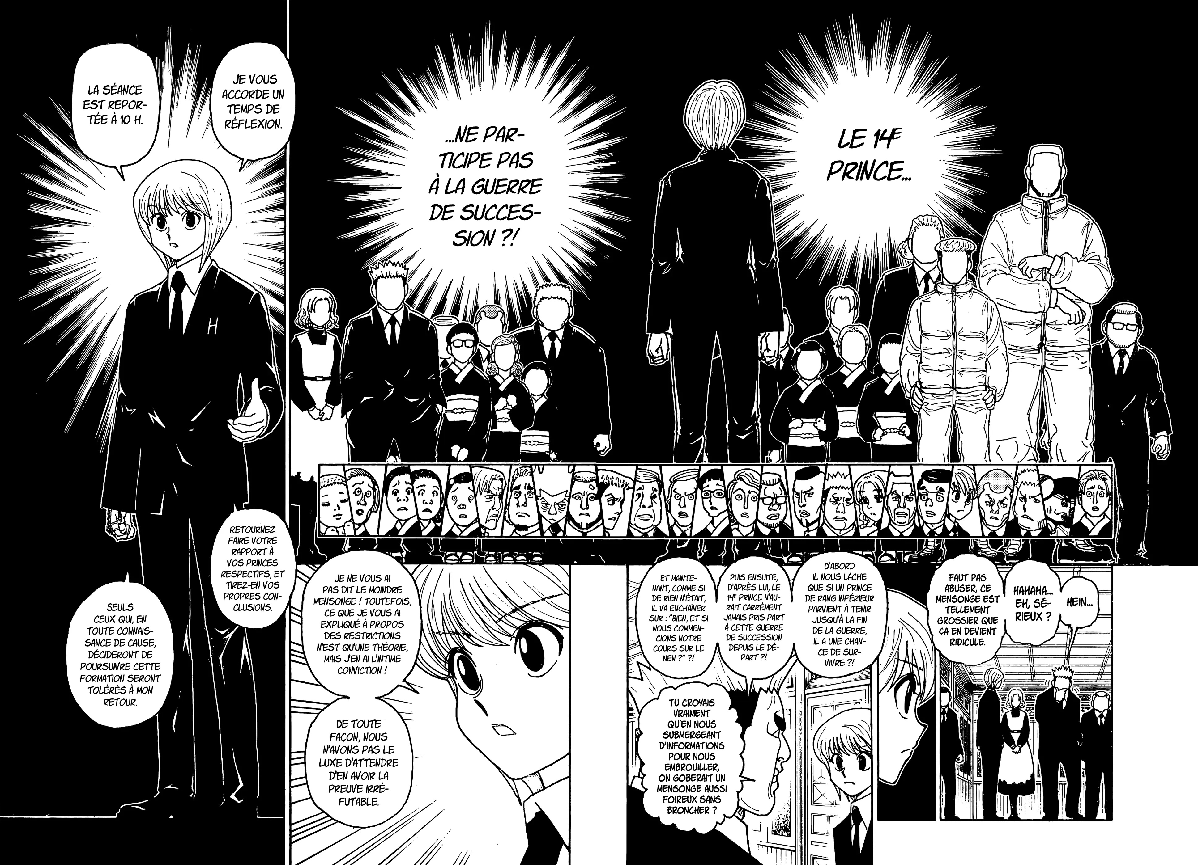 Lecture en ligne Hunter X Hunter 412 page 3