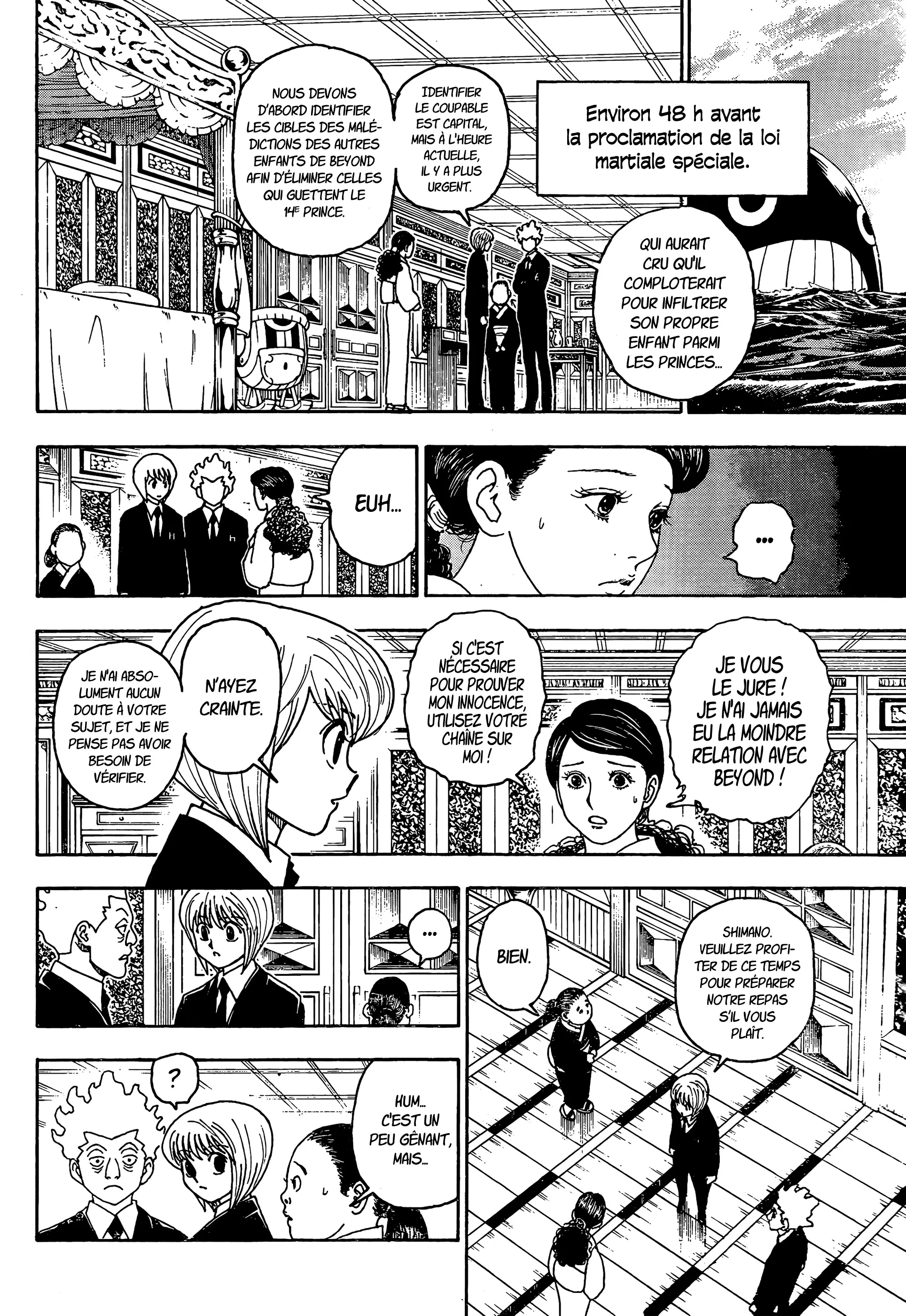 Lecture en ligne Hunter X Hunter 412 page 4