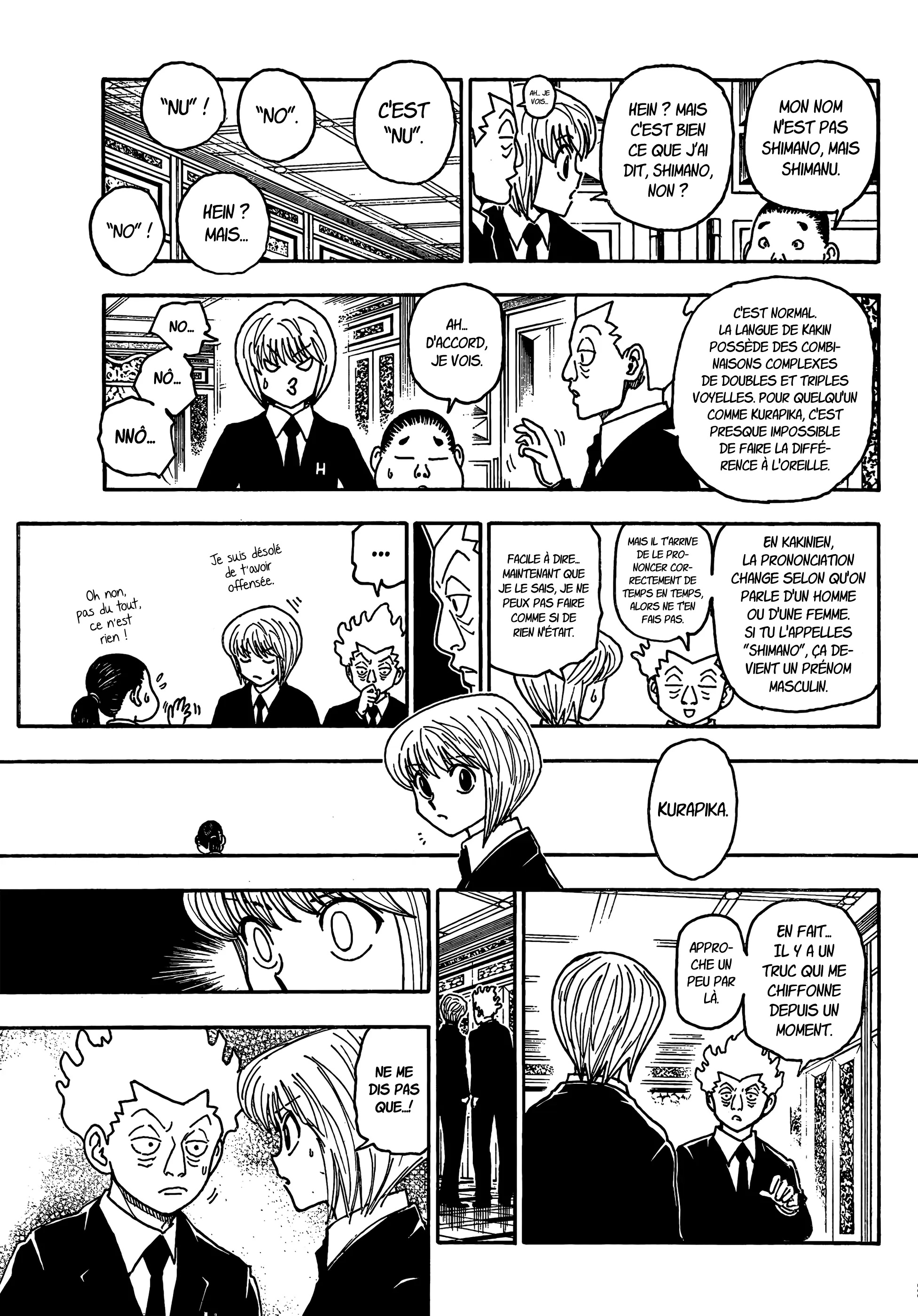Lecture en ligne Hunter X Hunter 412 page 5