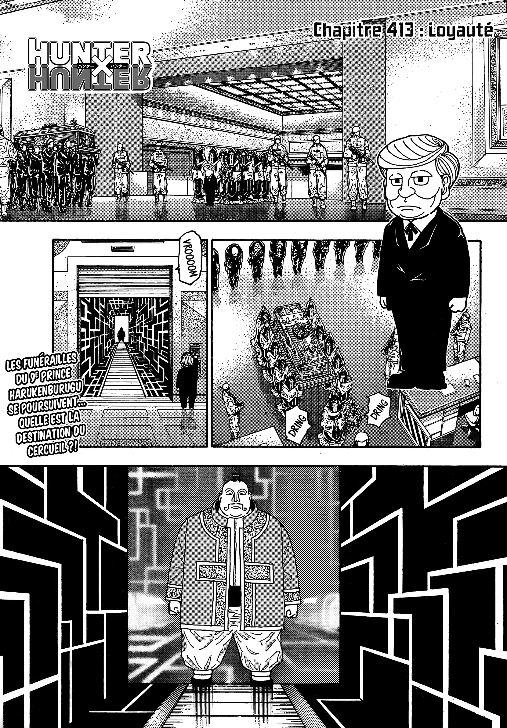 Lecture en ligne Hunter X Hunter 413 page 1