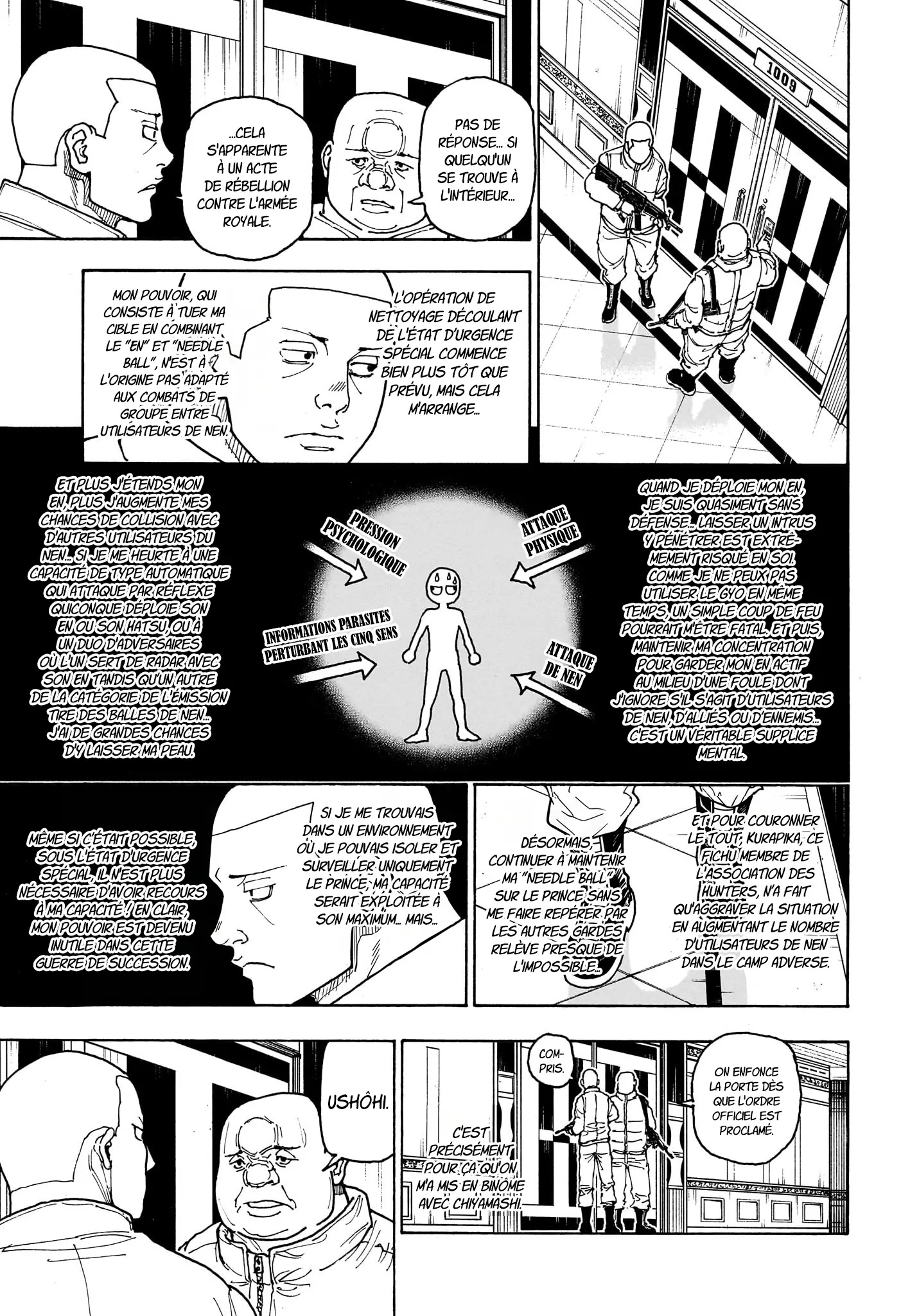 Lecture en ligne Hunter X Hunter 414 page 8