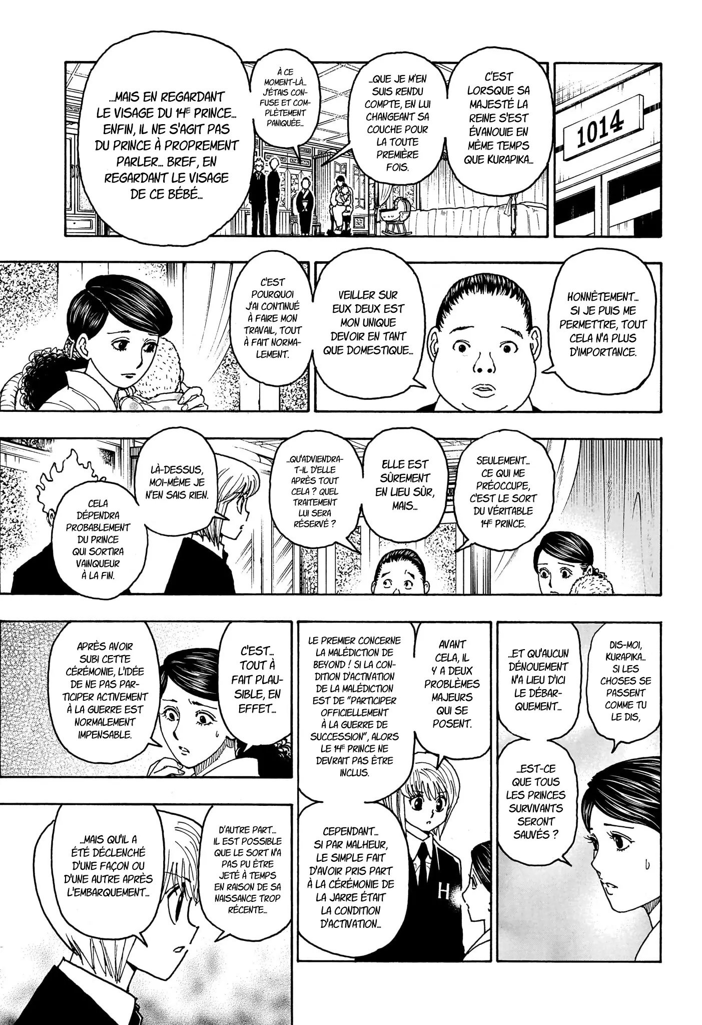 Lecture en ligne Hunter X Hunter 414 page 10