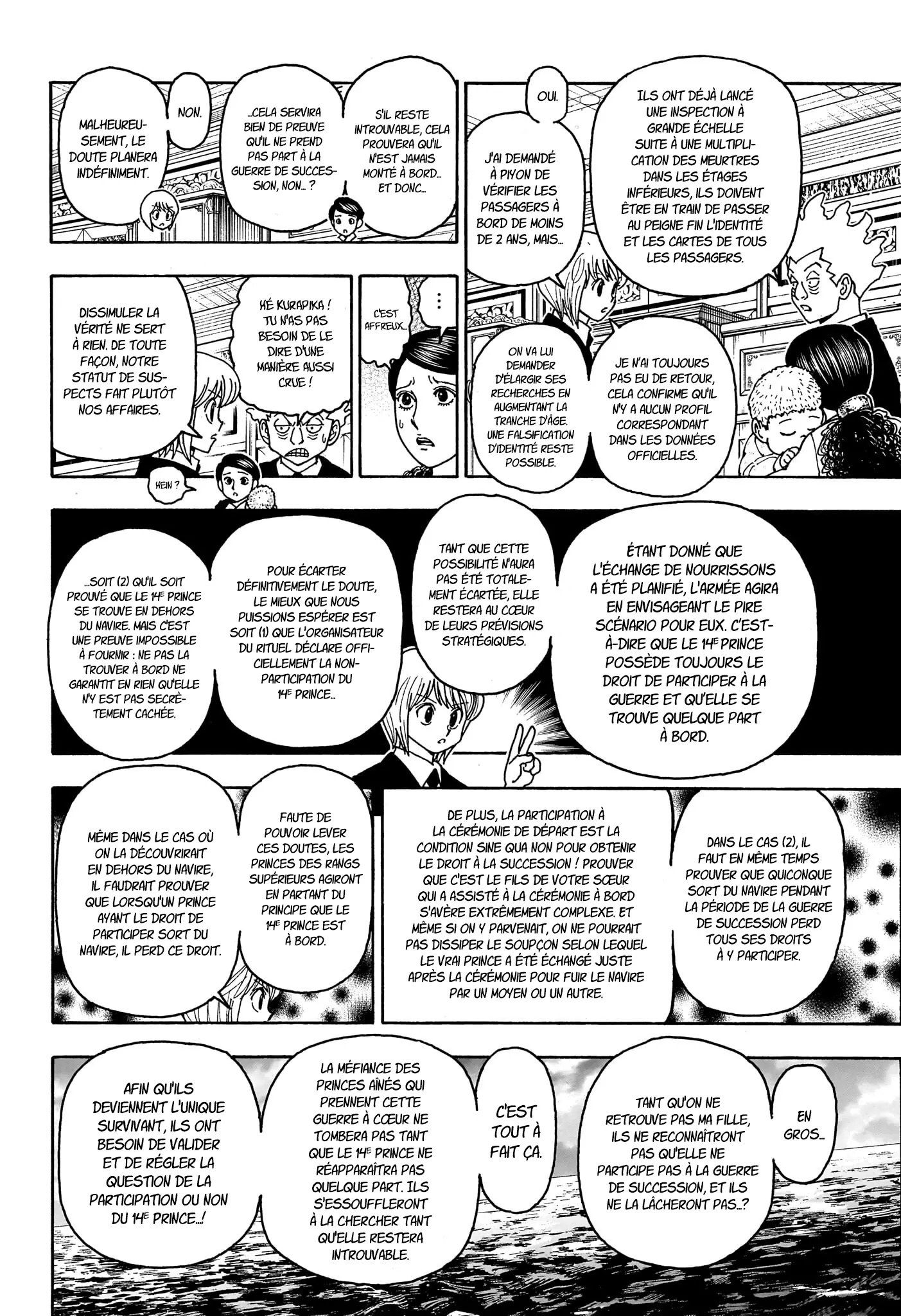 Lecture en ligne Hunter X Hunter 414 page 15