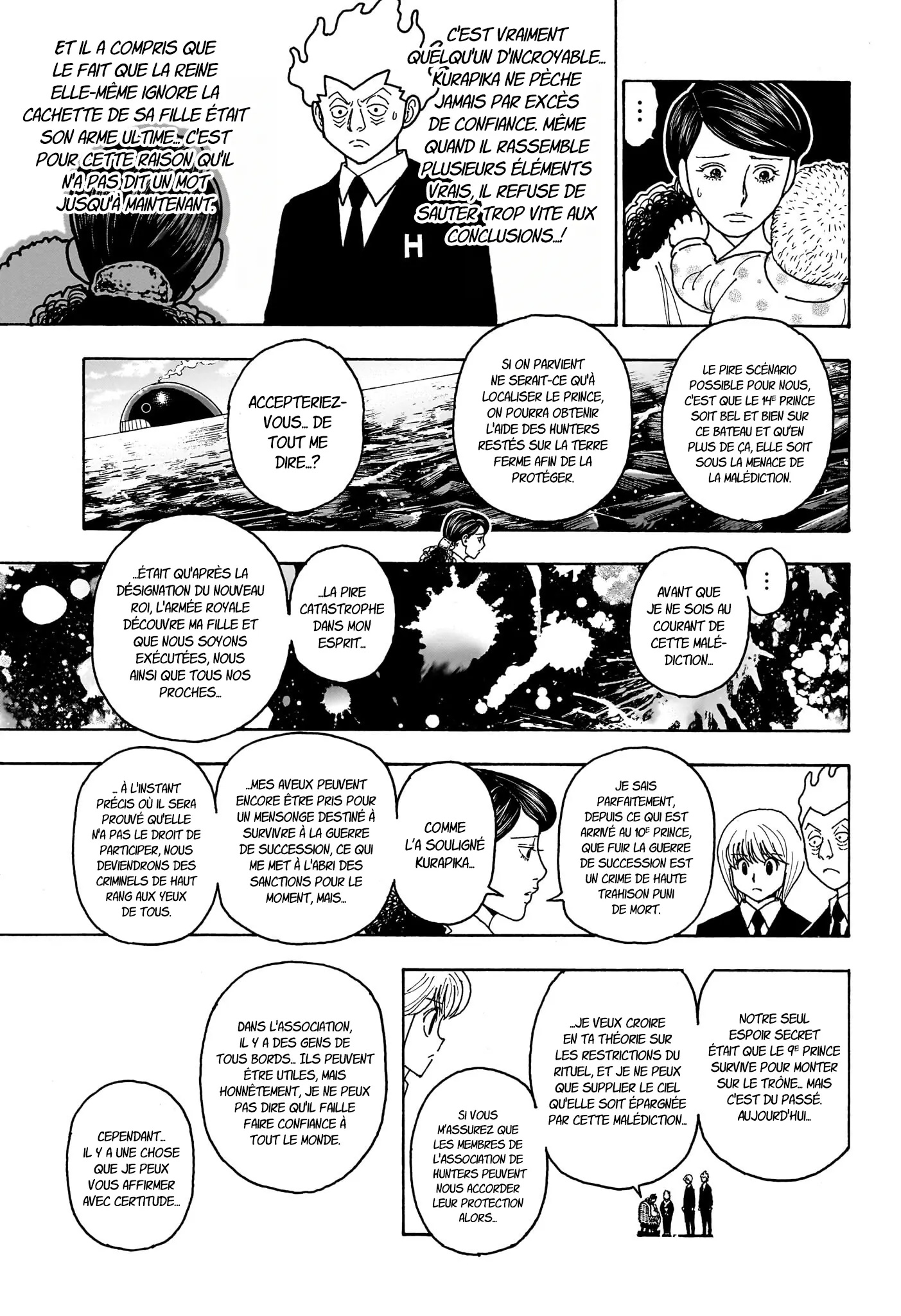 Lecture en ligne Hunter X Hunter 414 page 18
