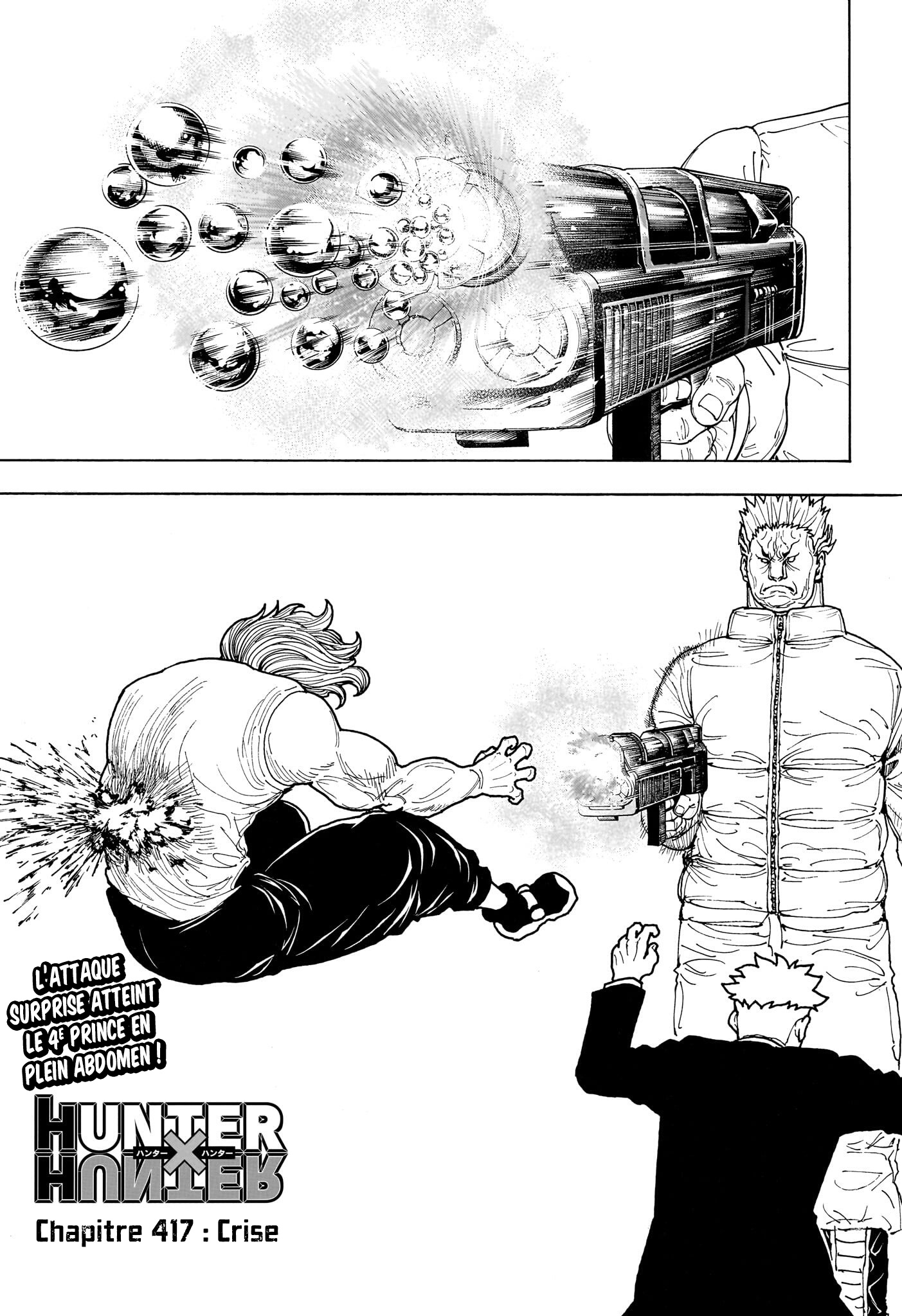 Lecture en ligne Hunter X Hunter 417 page 1