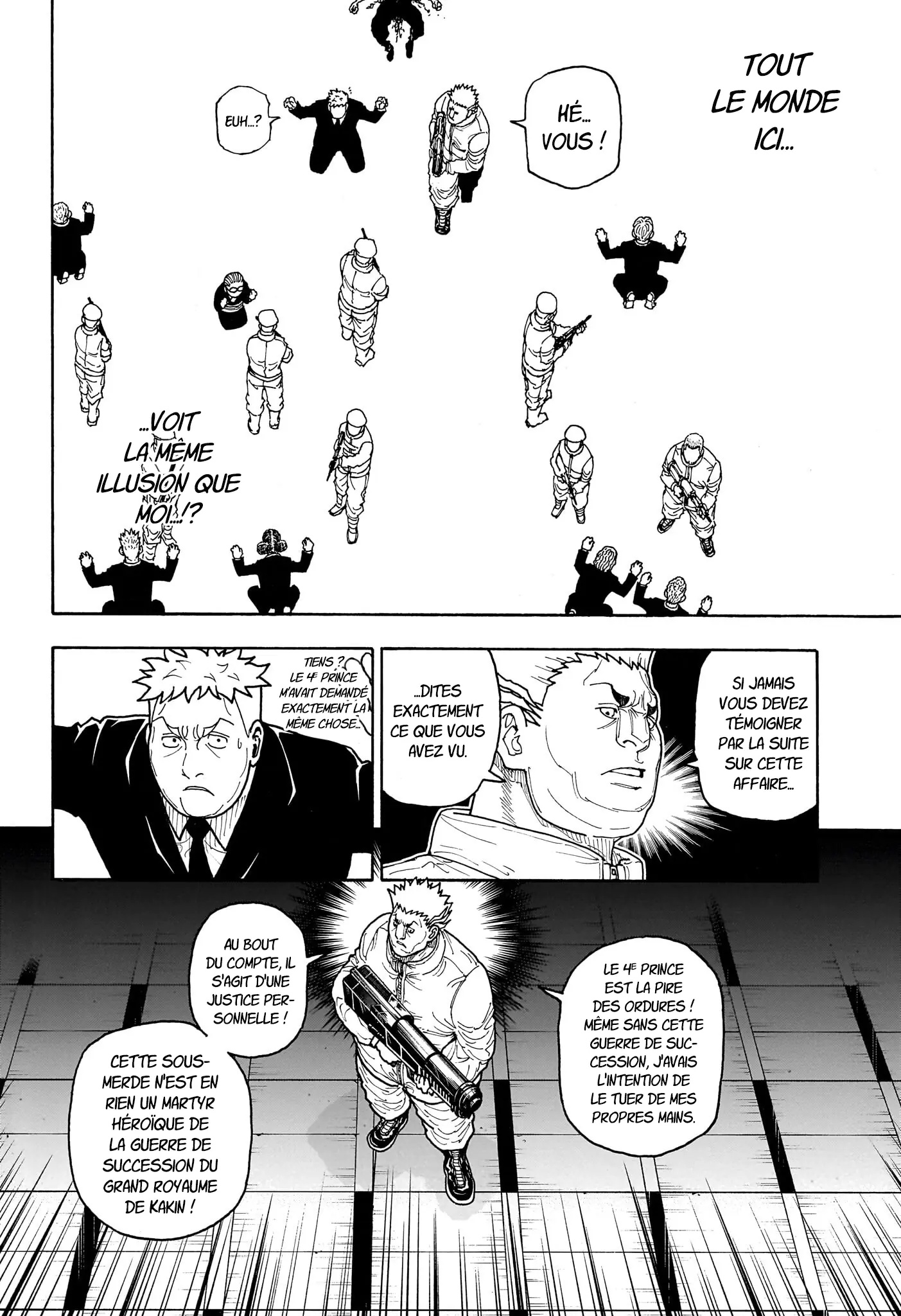 Lecture en ligne Hunter X Hunter 417 page 5