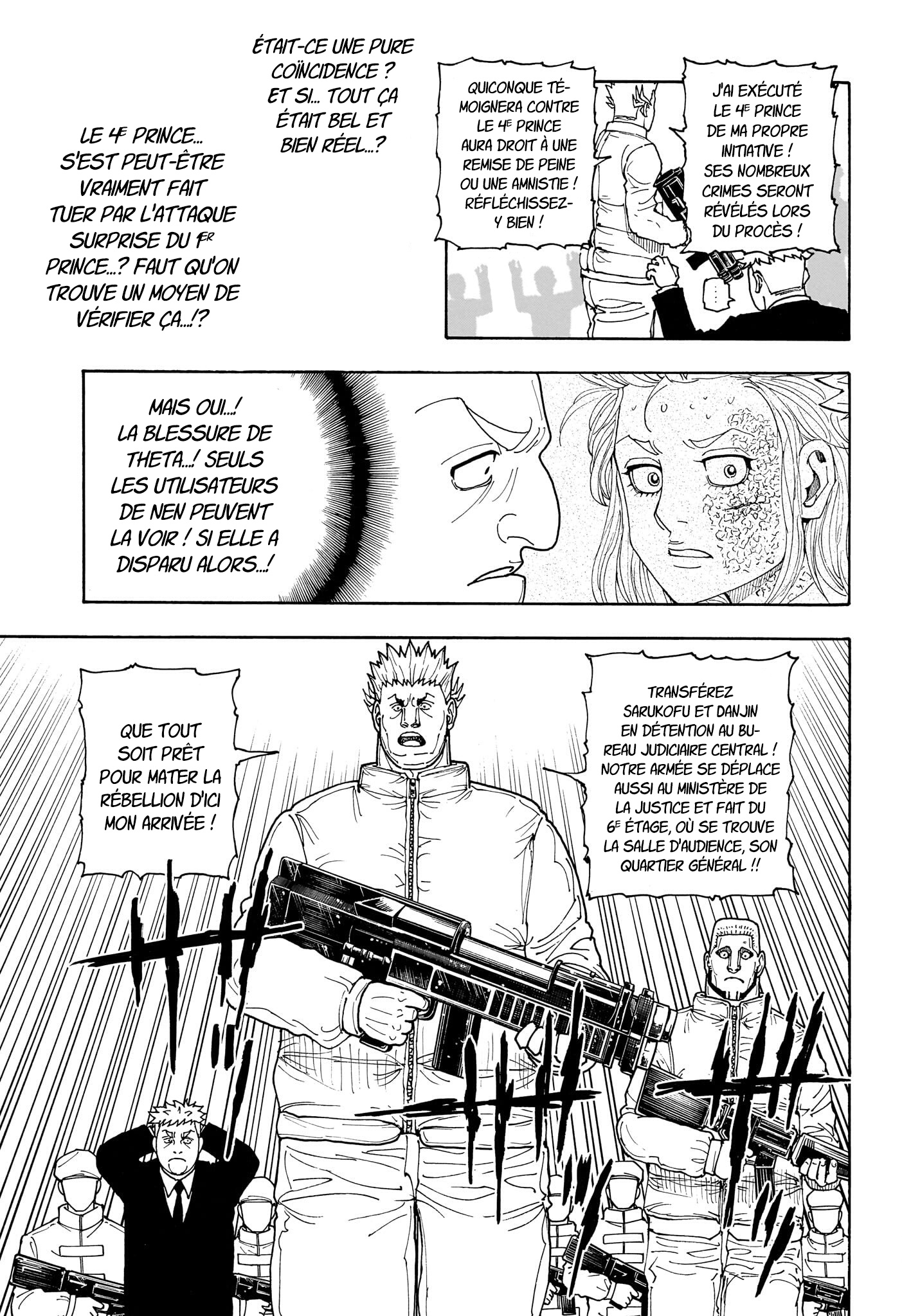 Lecture en ligne Hunter X Hunter 417 page 6