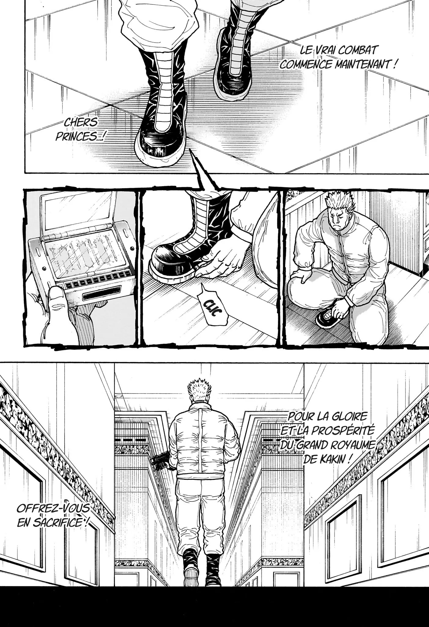 Lecture en ligne Hunter X Hunter 417 page 7