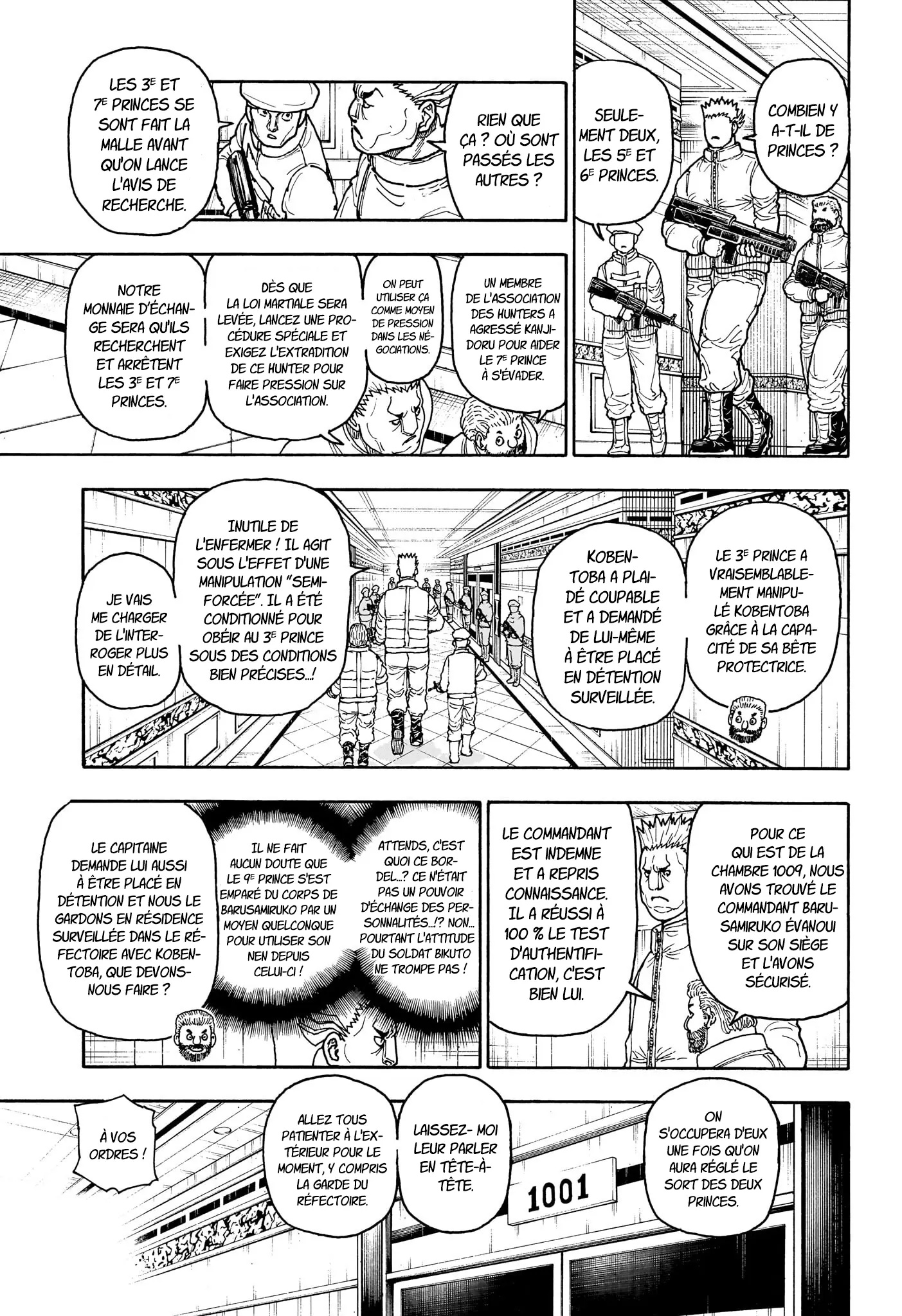 Lecture en ligne Hunter X Hunter 417 page 8