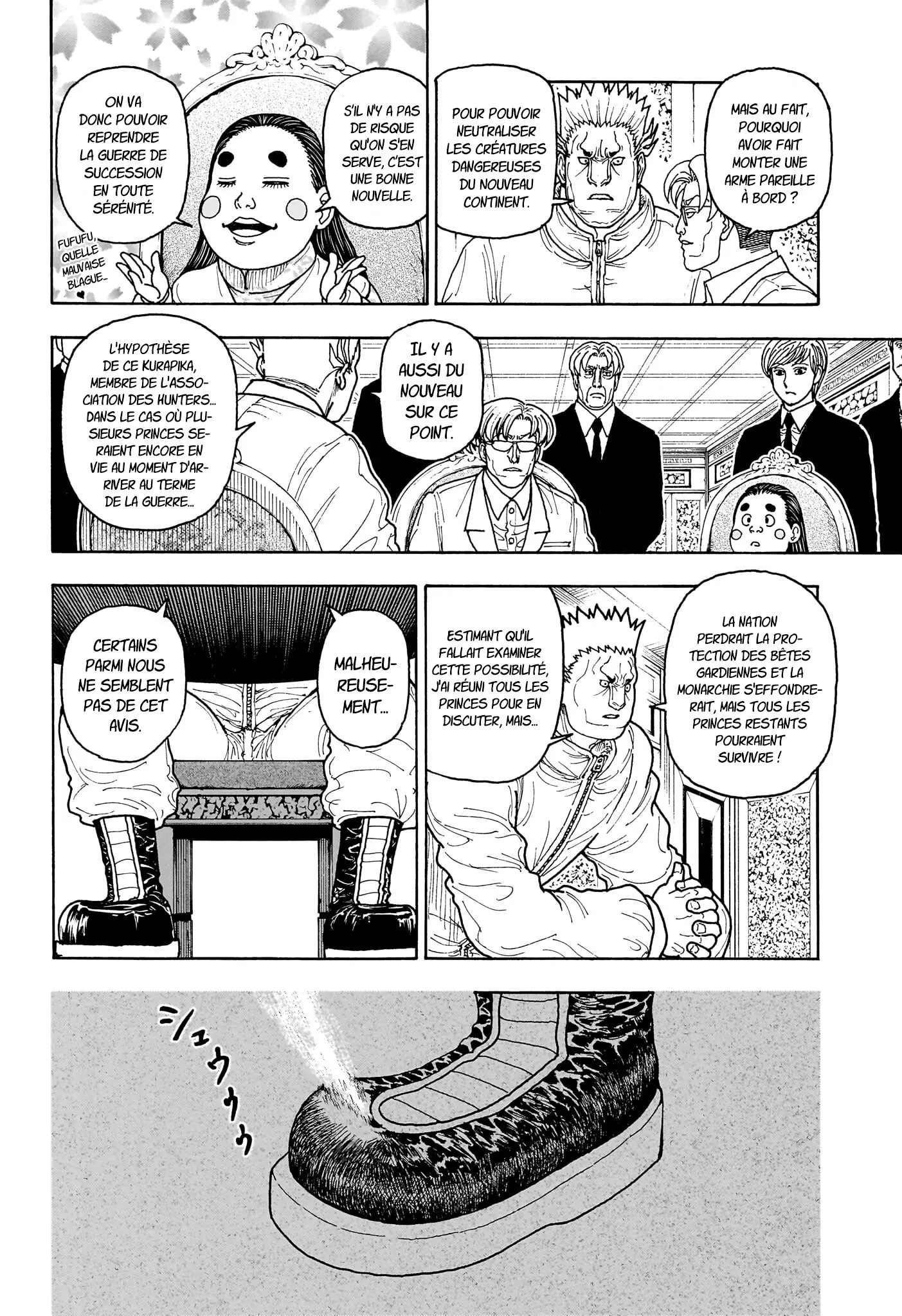 Lecture en ligne Hunter X Hunter 417 page 11