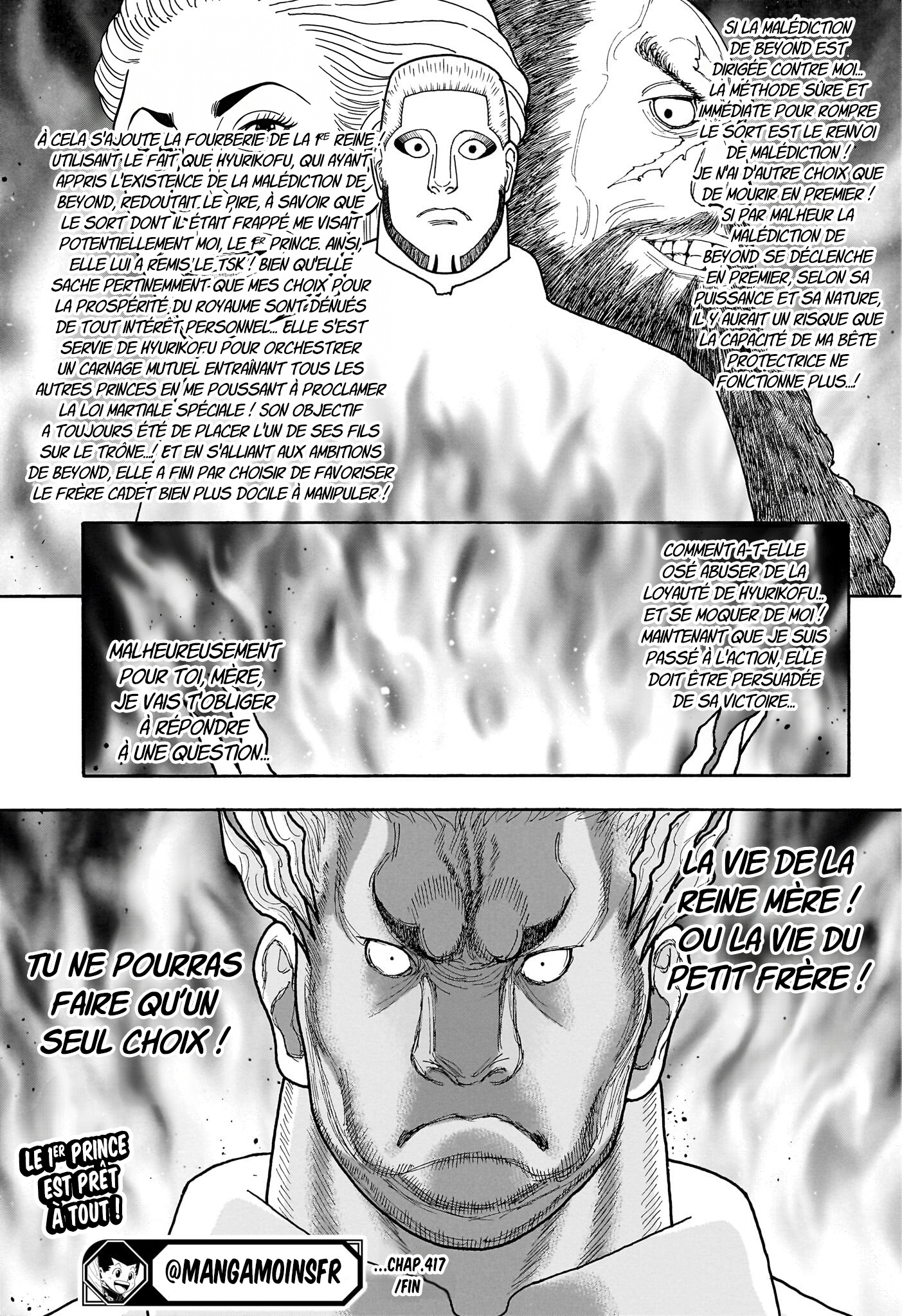 Lecture en ligne Hunter X Hunter 417 page 20