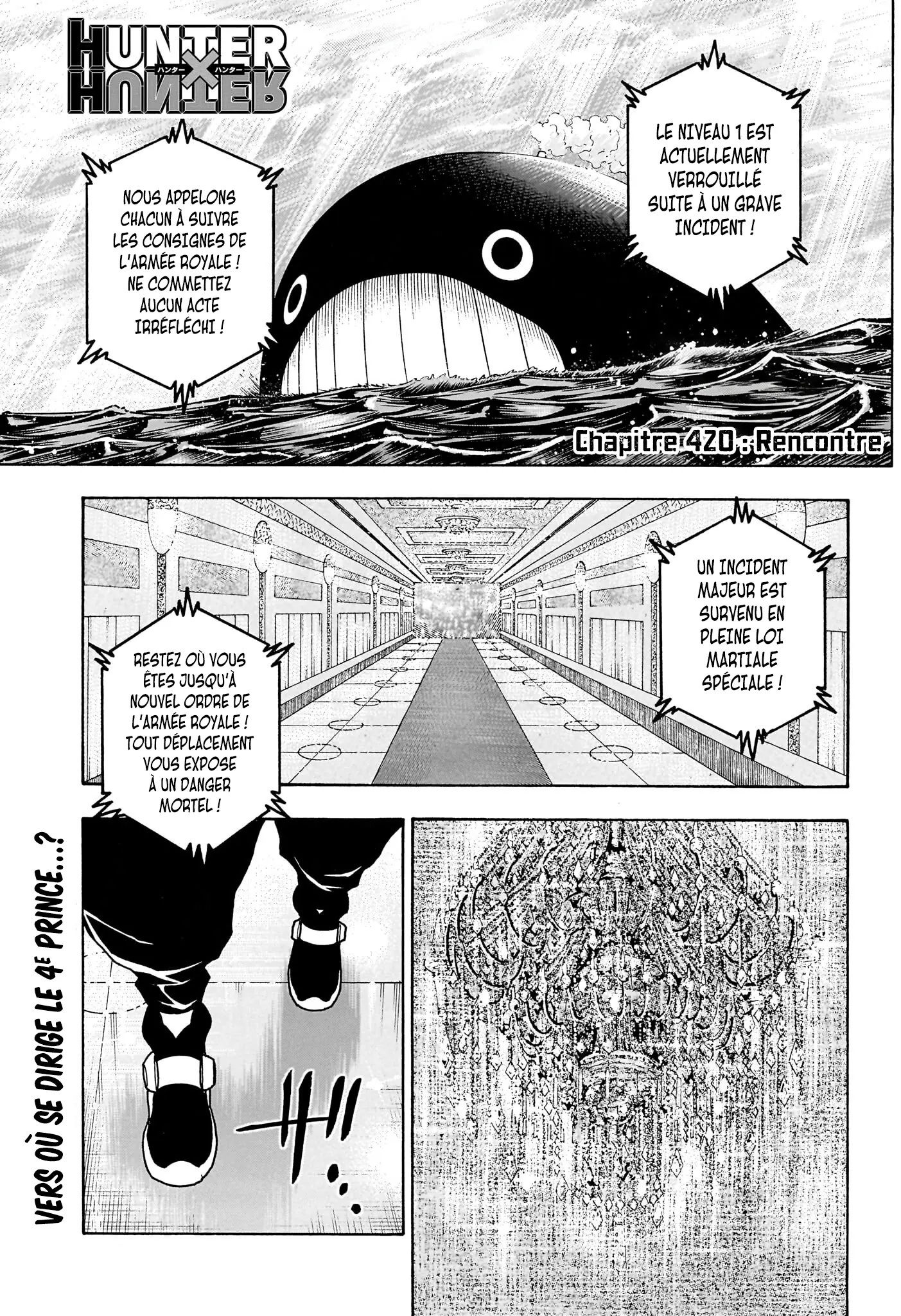 Lecture en ligne Hunter X Hunter 420 page 1