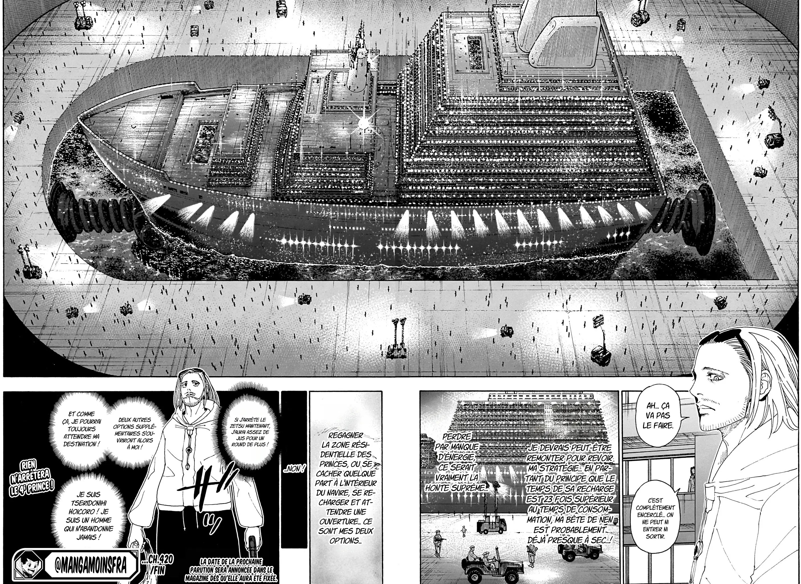 Lecture en ligne Hunter X Hunter 420 page 17