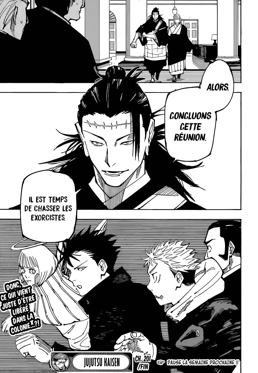 lecture en ligne Jujutsu Kaisen 201 page 18