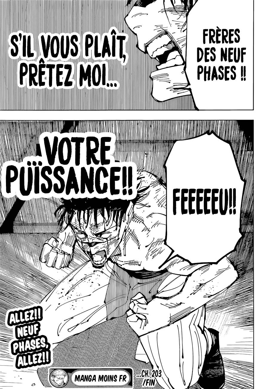 lecture en ligne Jujutsu Kaisen 203 page 18