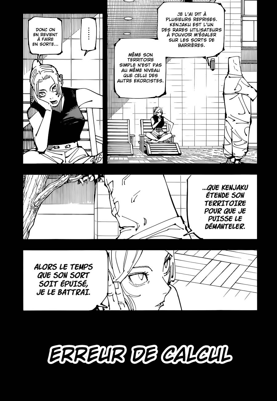 Lecture en ligne Jujutsu Kaisen 206 page 5