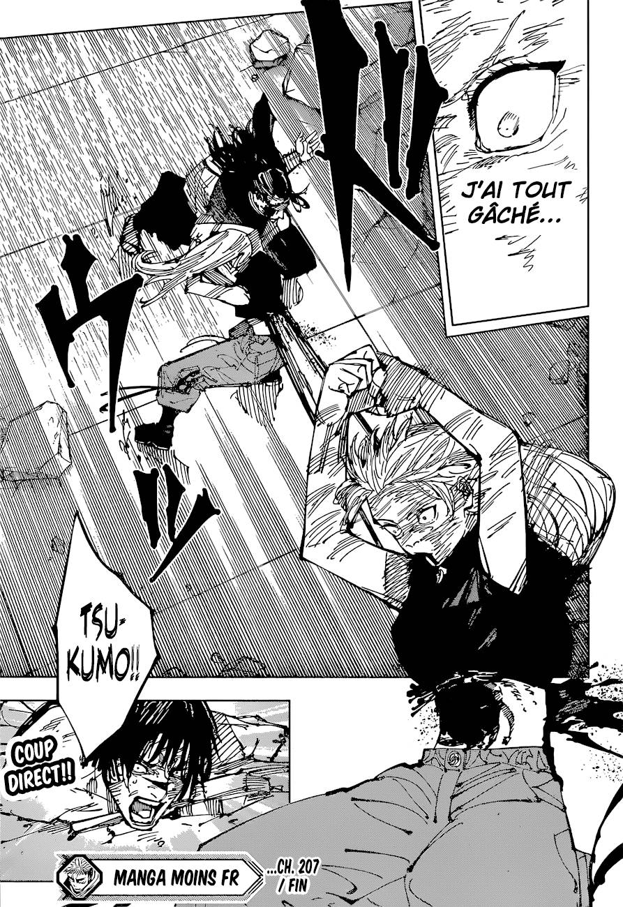 lecture en ligne Jujutsu Kaisen 207 page 19