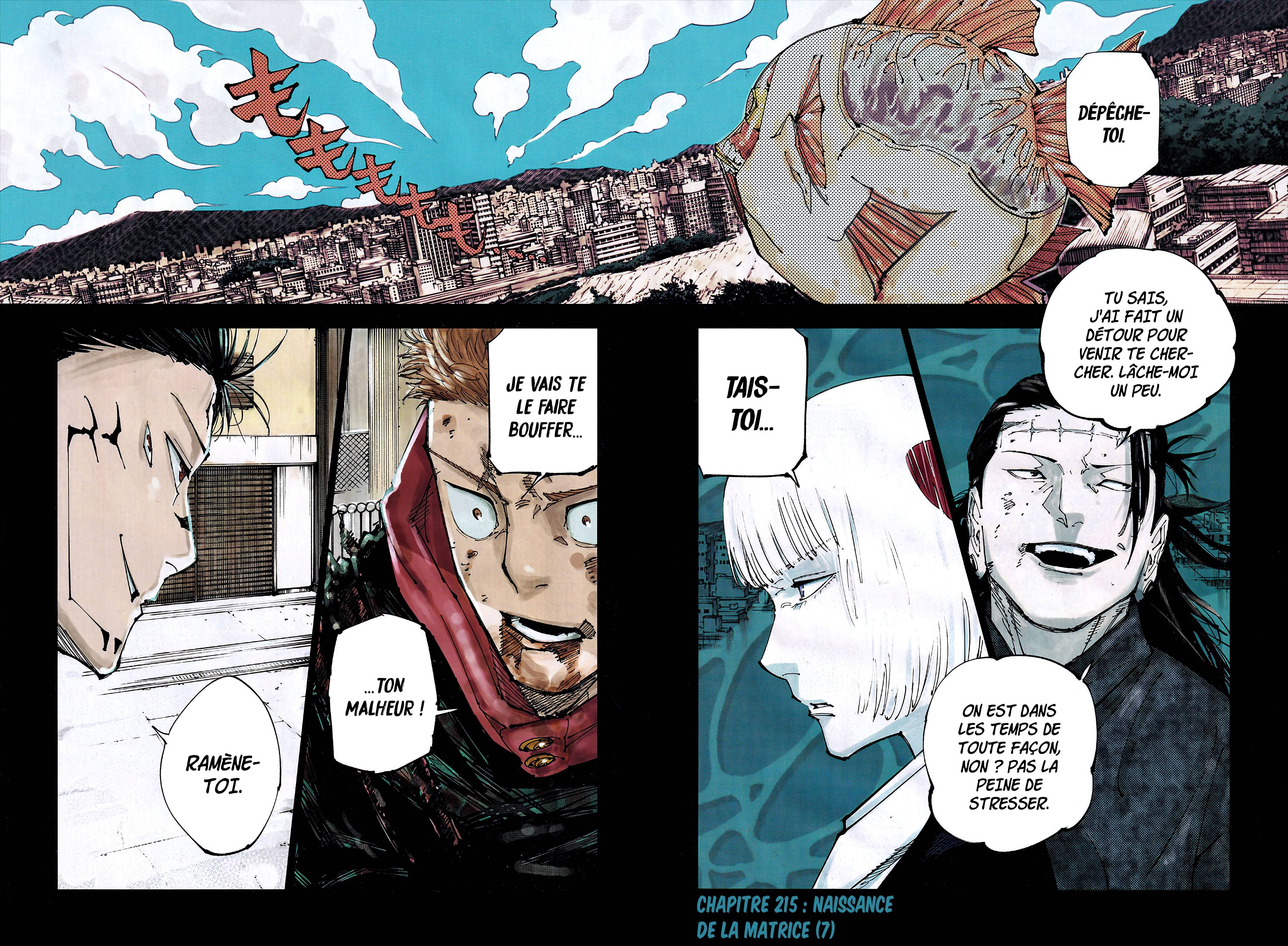 Lecture en ligne Jujutsu Kaisen 215 page 2
