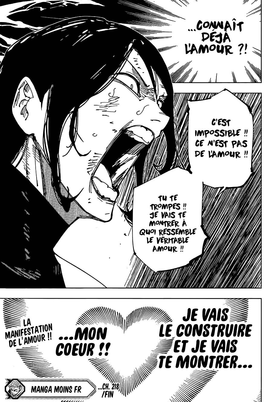 lecture en ligne Jujutsu Kaisen 218 page 19