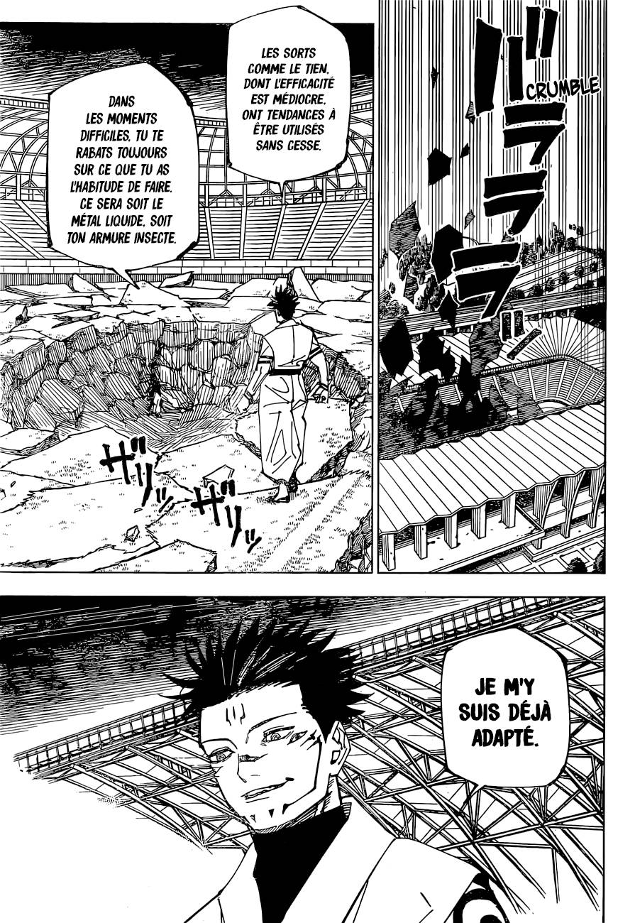 Lecture en ligne Jujutsu Kaisen 219 page 17
