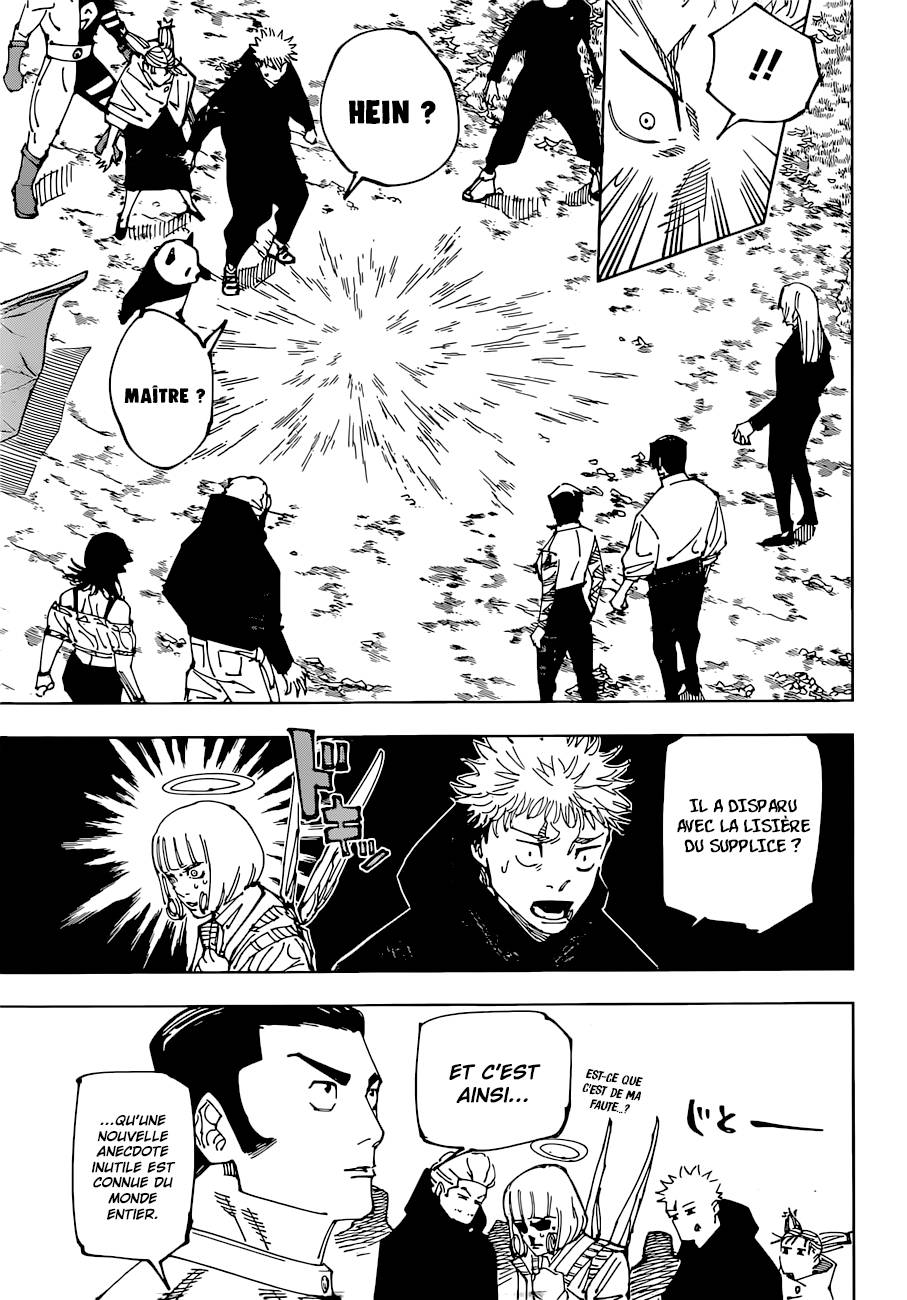Lecture en ligne Jujutsu Kaisen 221 page 7