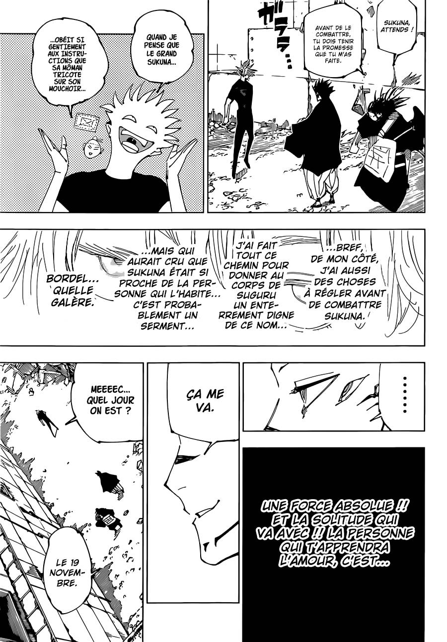 Lecture en ligne Jujutsu Kaisen 221 page 16