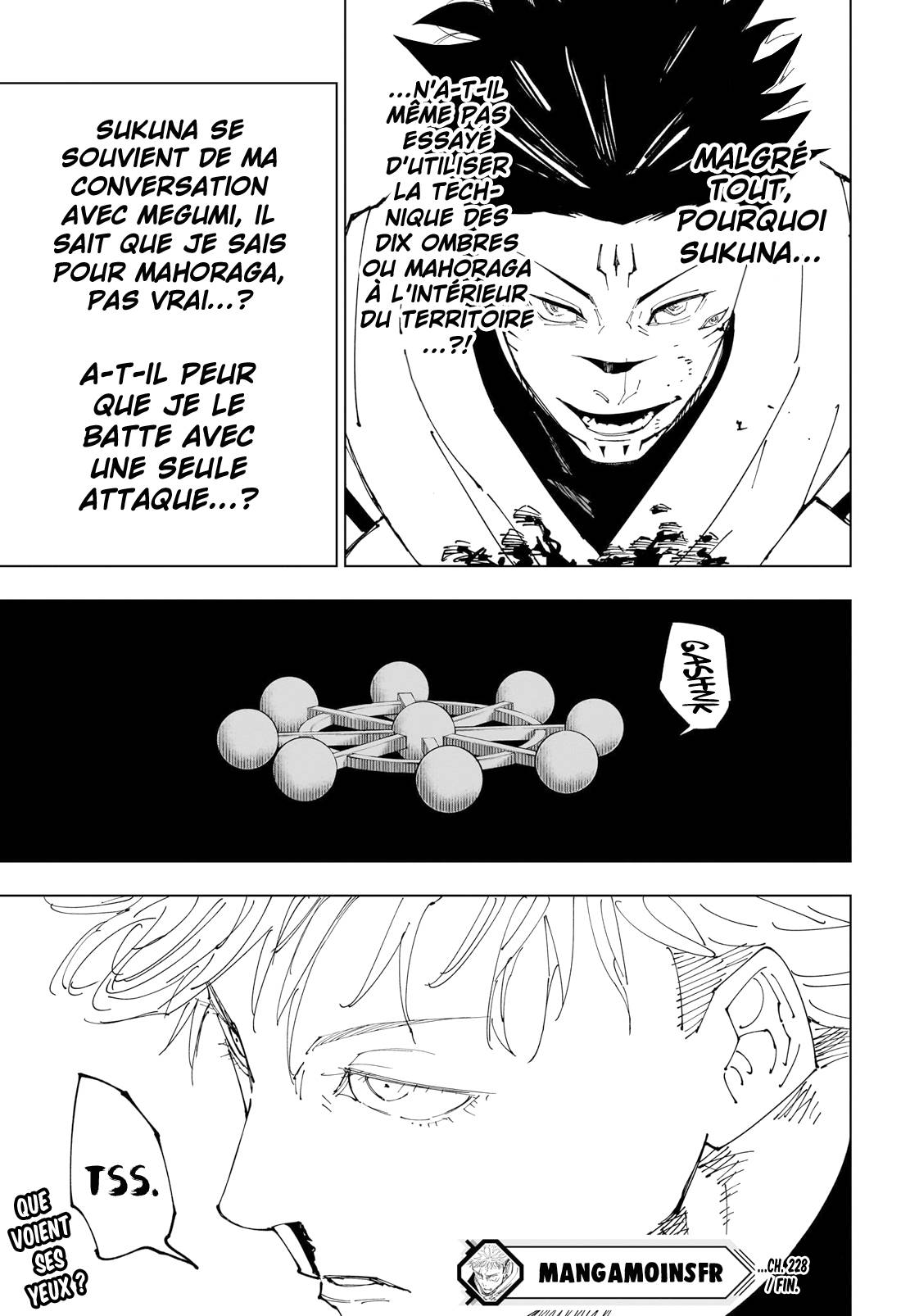 lecture en ligne Jujutsu Kaisen 228 page 19