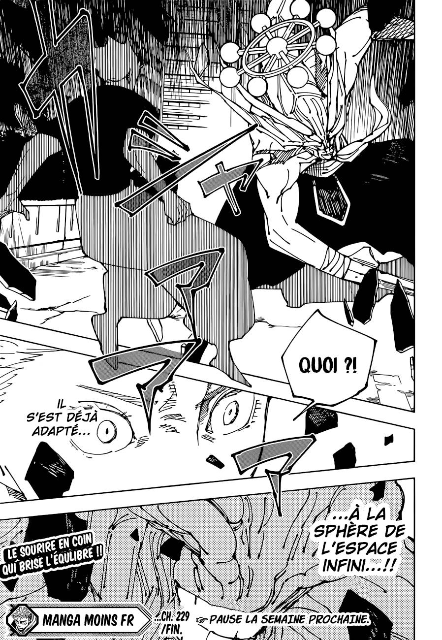 lecture en ligne Jujutsu Kaisen 229 page 17
