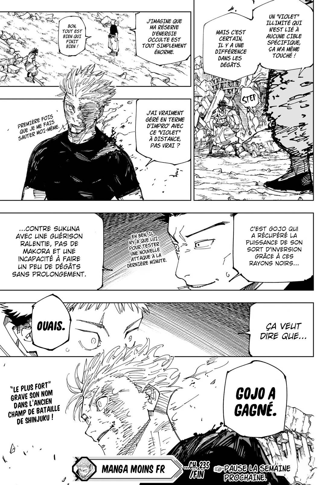 lecture en ligne Jujutsu Kaisen 235 page 19