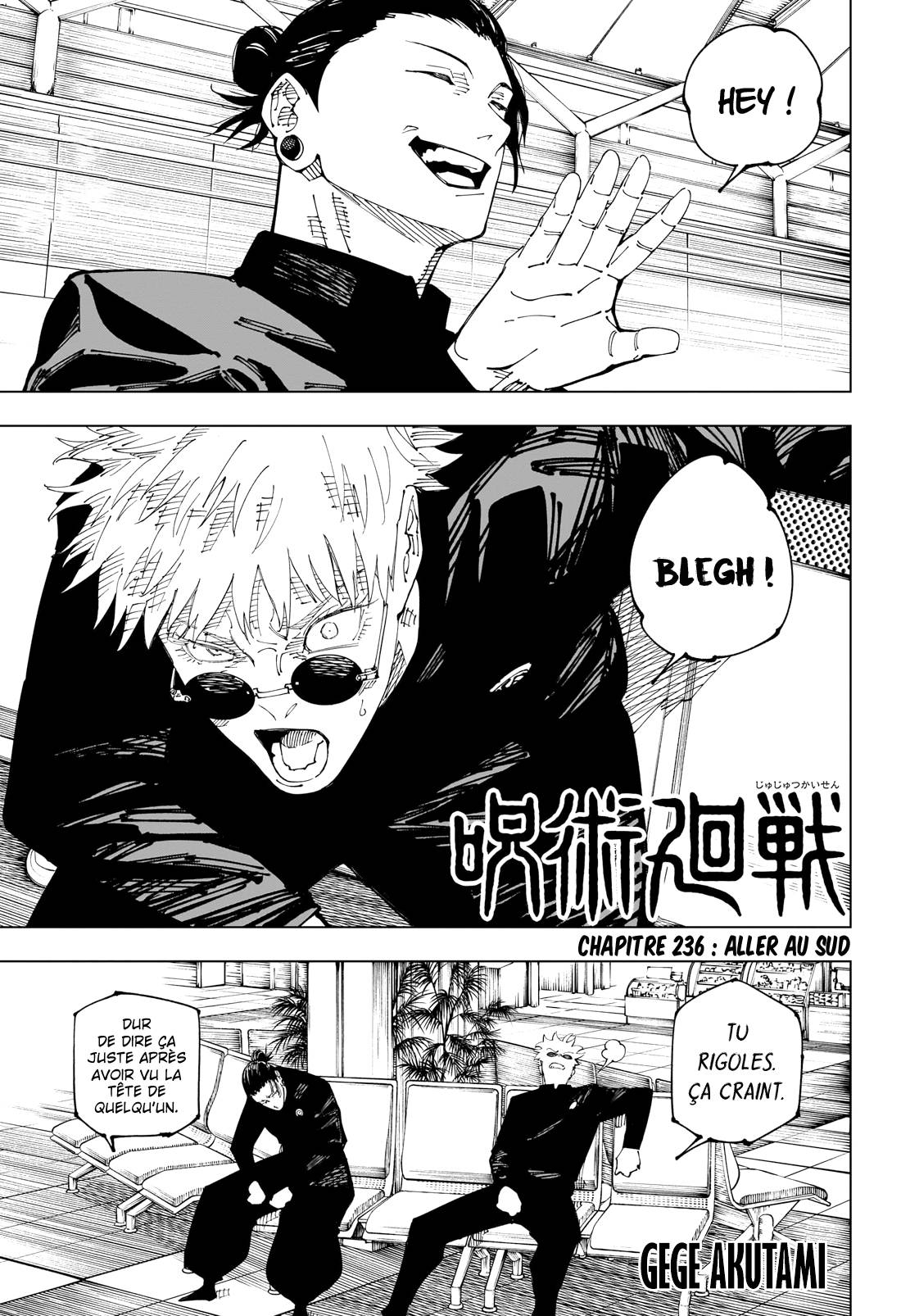 Lecture en ligne Jujutsu Kaisen 236 page 1