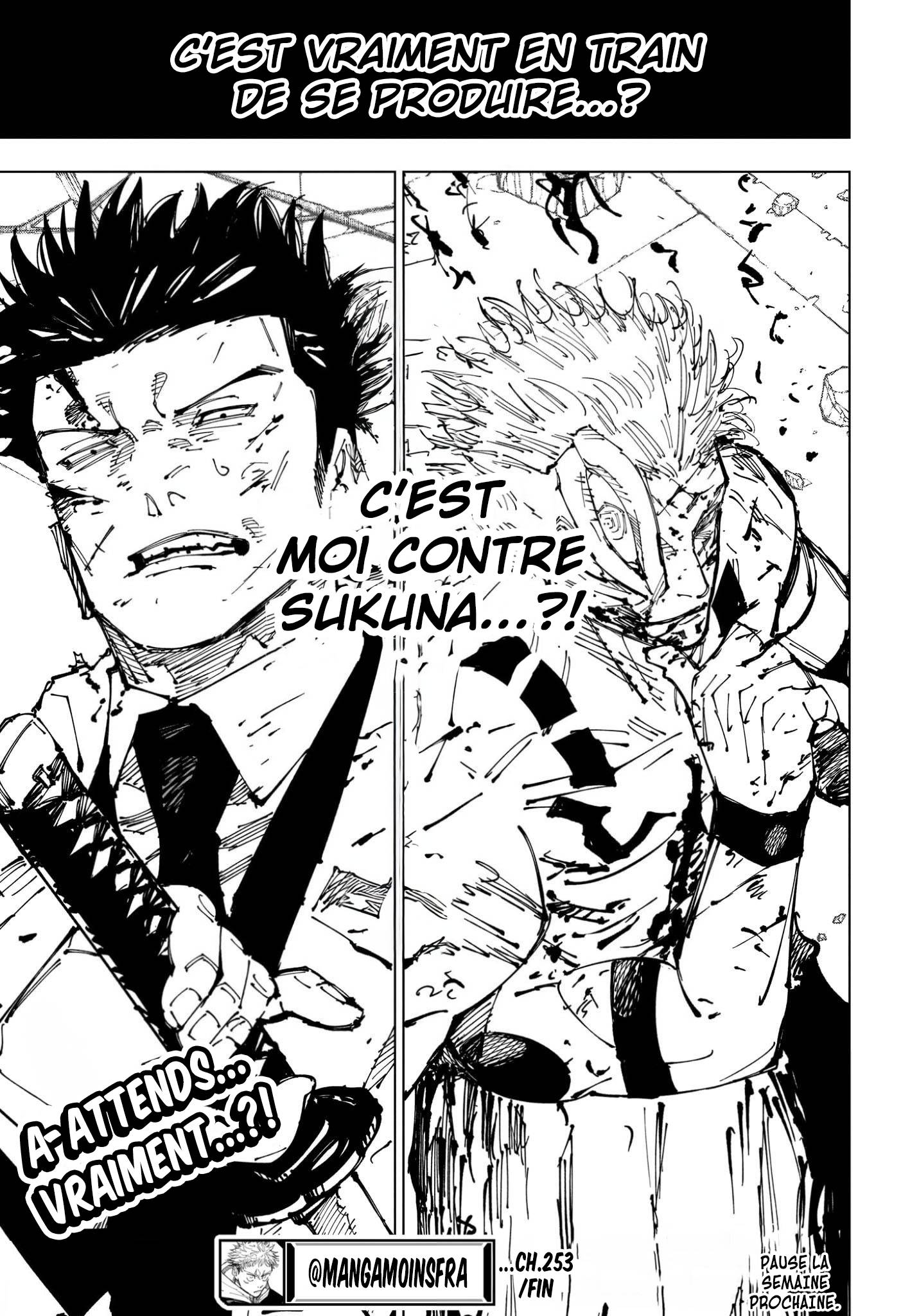 lecture en ligne Jujutsu Kaisen 253 page 22