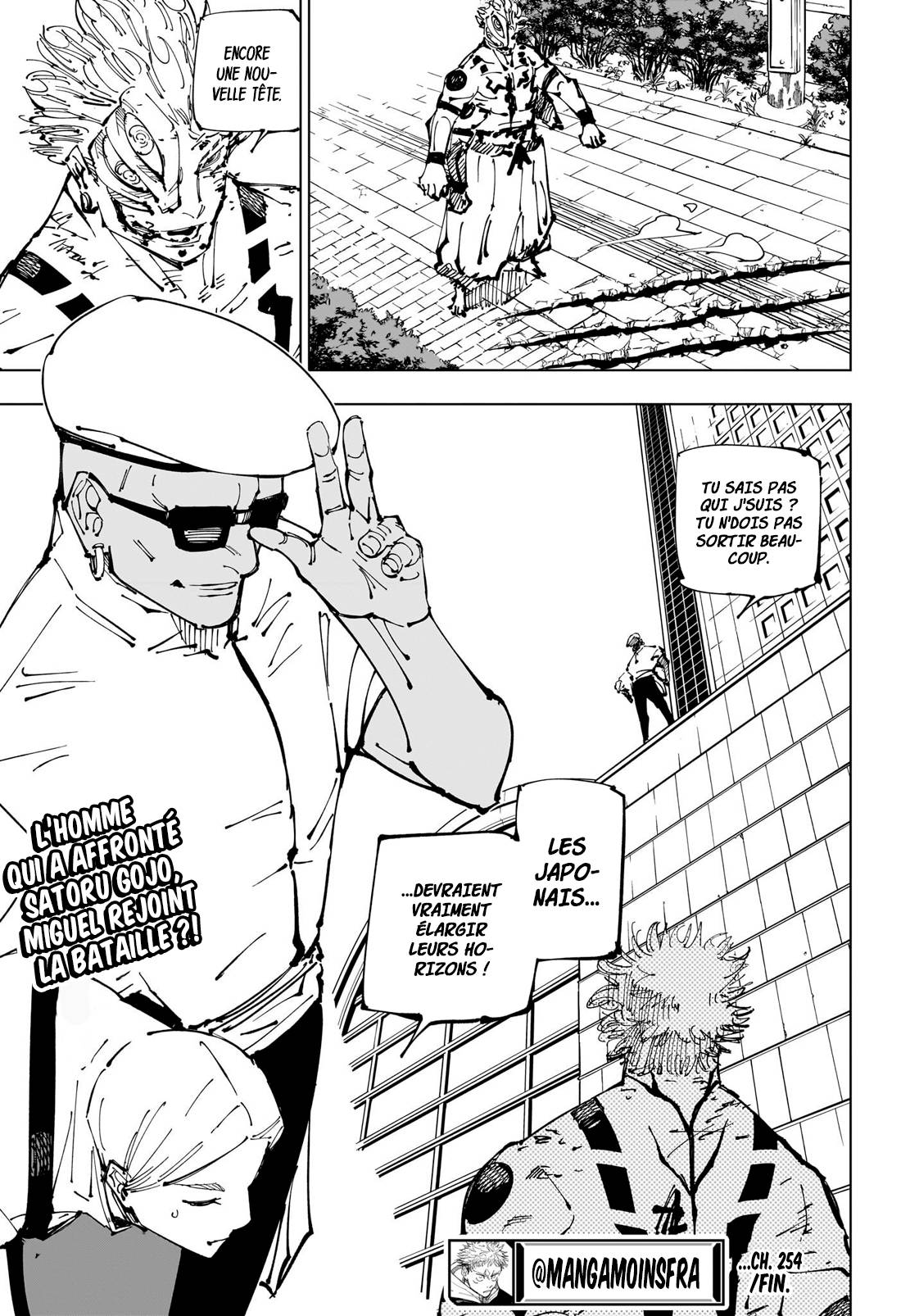 lecture en ligne Jujutsu Kaisen 254 page 19