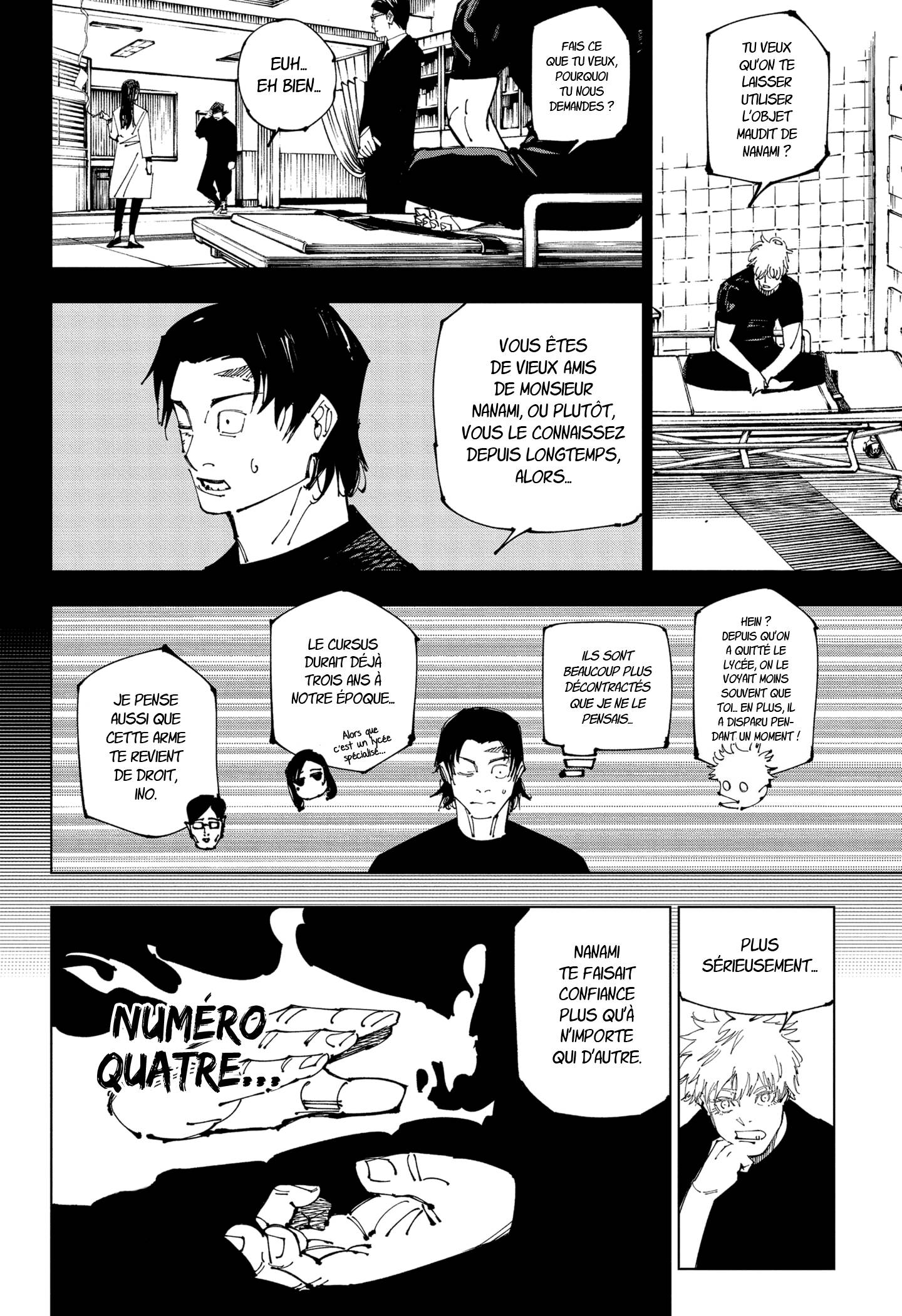 Lecture en ligne Jujutsu Kaisen 257 page 12