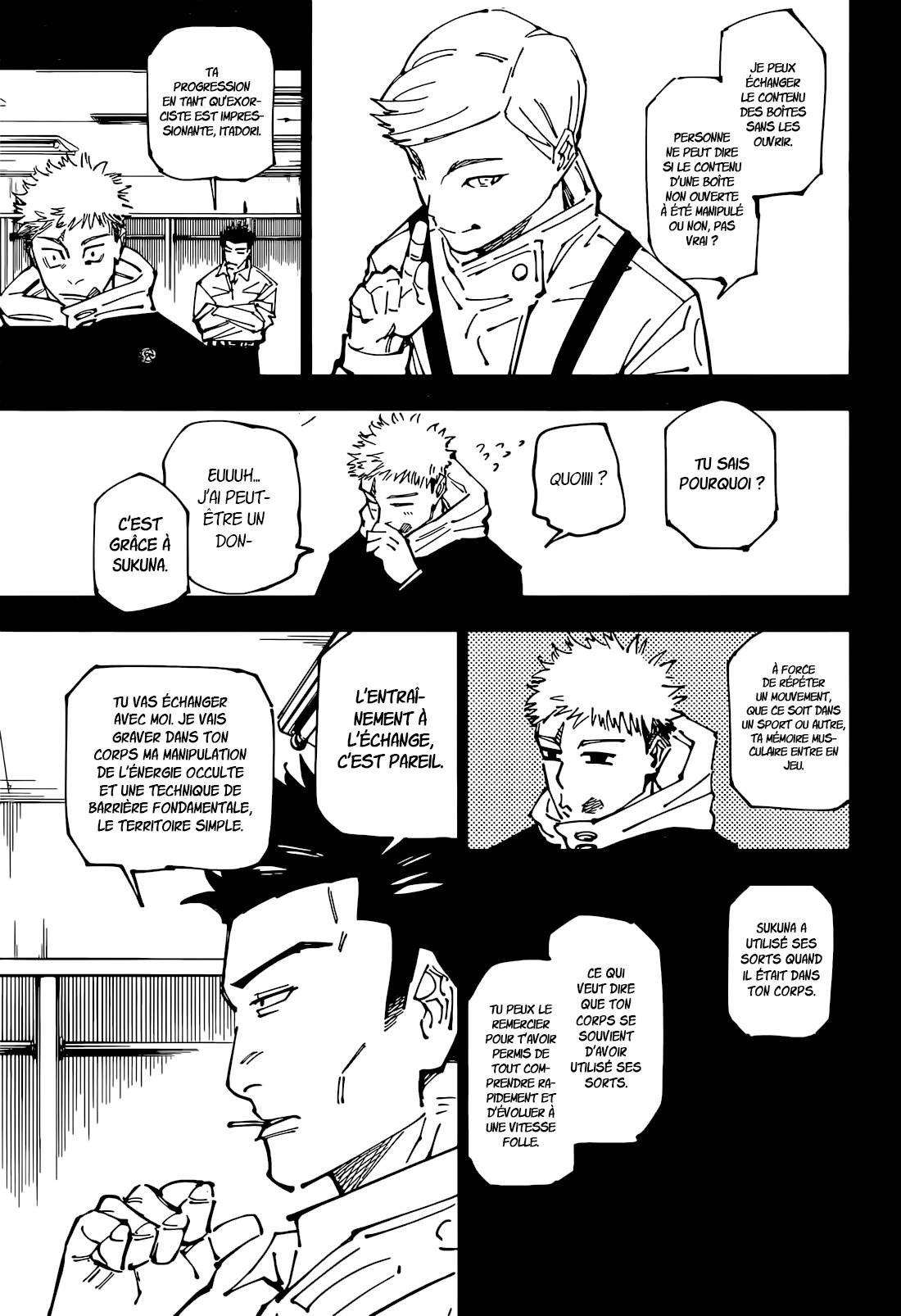 Lecture en ligne Jujutsu Kaisen 258 page 9