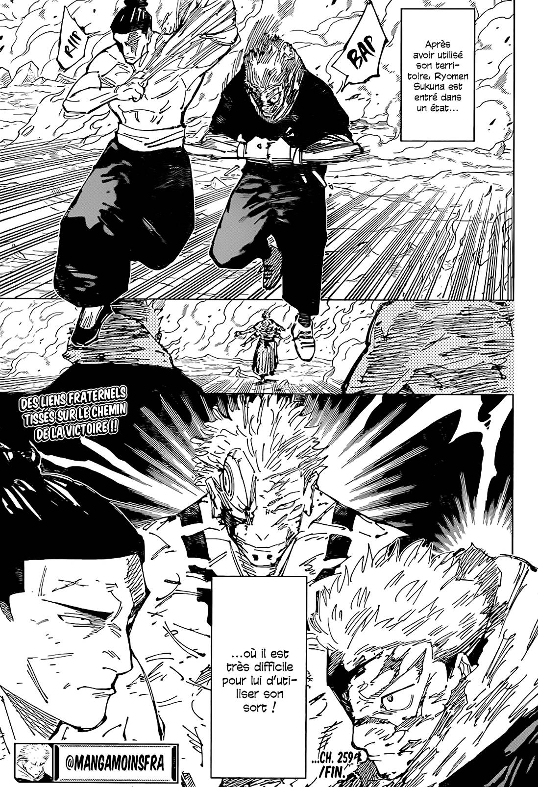 lecture en ligne Jujutsu Kaisen 259 page 18