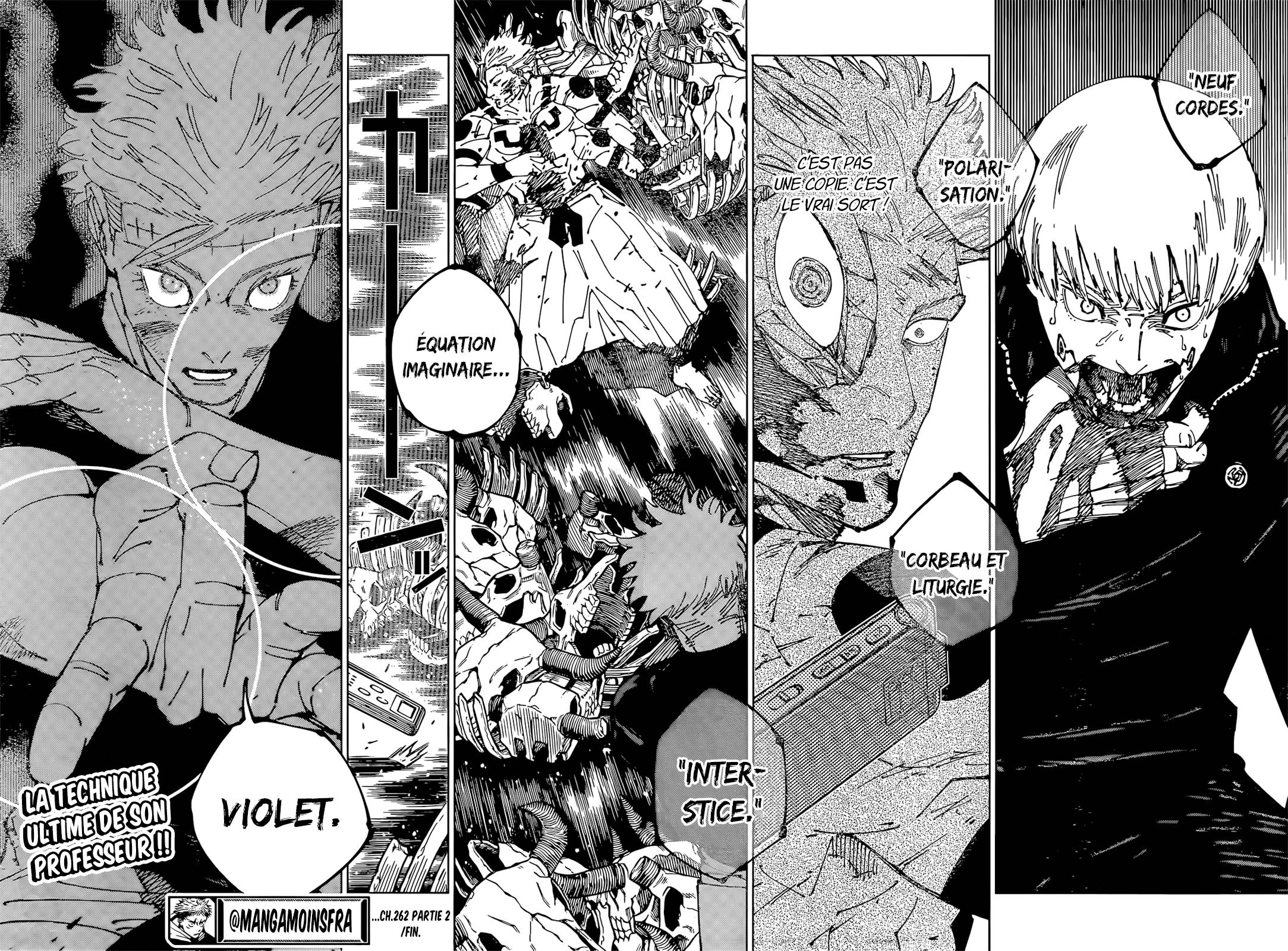 lecture en ligne Jujutsu Kaisen 262.2 page 13