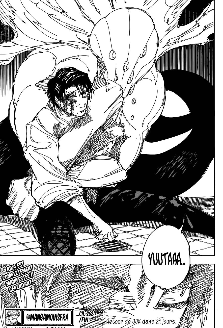 lecture en ligne Jujutsu Kaisen 262 page 10