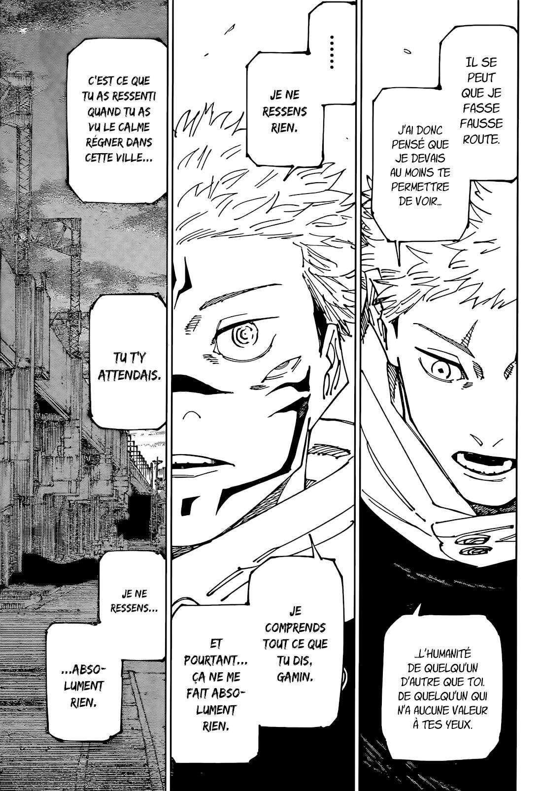 Lecture en ligne Jujutsu Kaisen 265 page 17