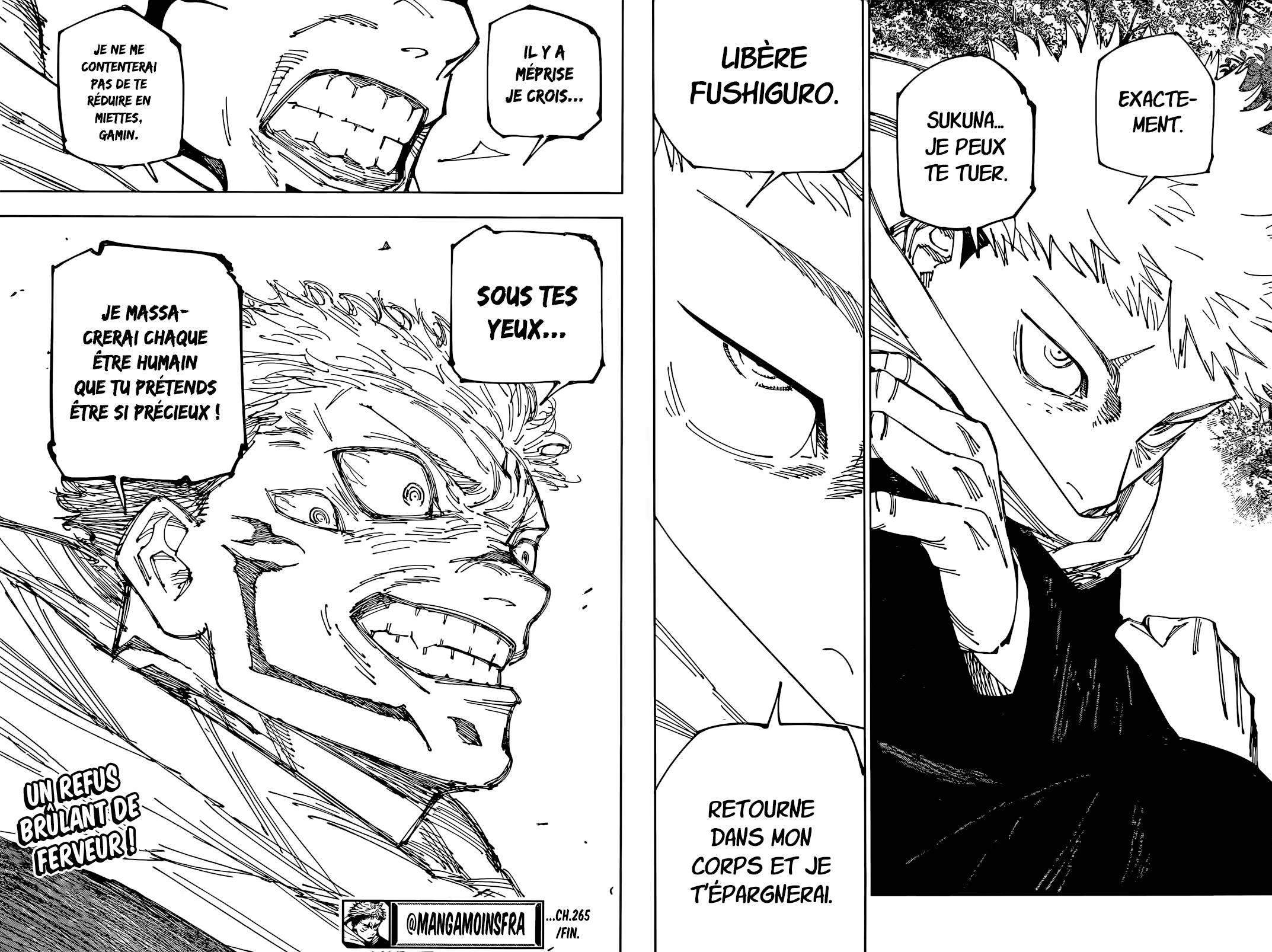 lecture en ligne Jujutsu Kaisen 265 page 20