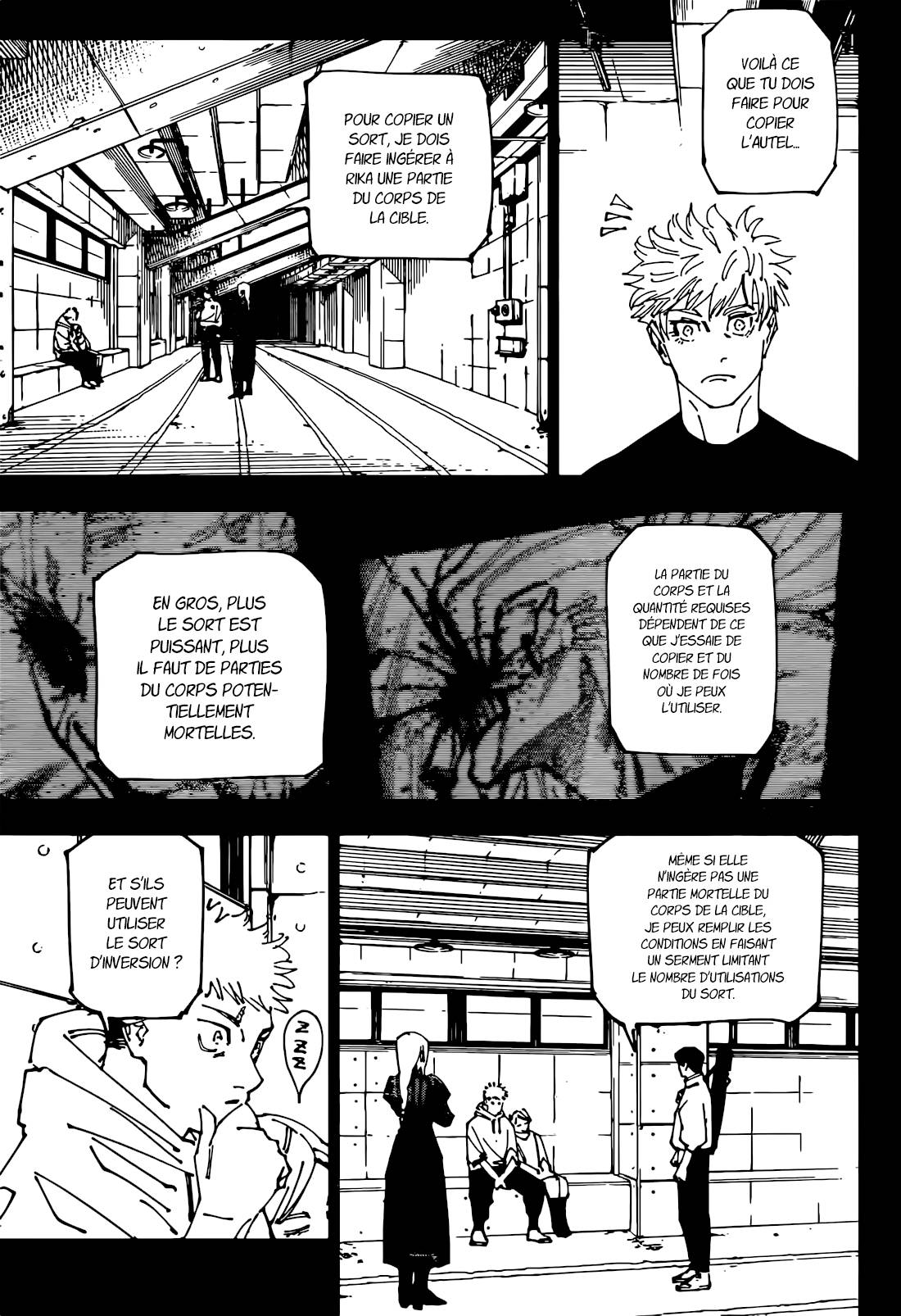 Lecture en ligne Jujutsu Kaisen 267 page 7