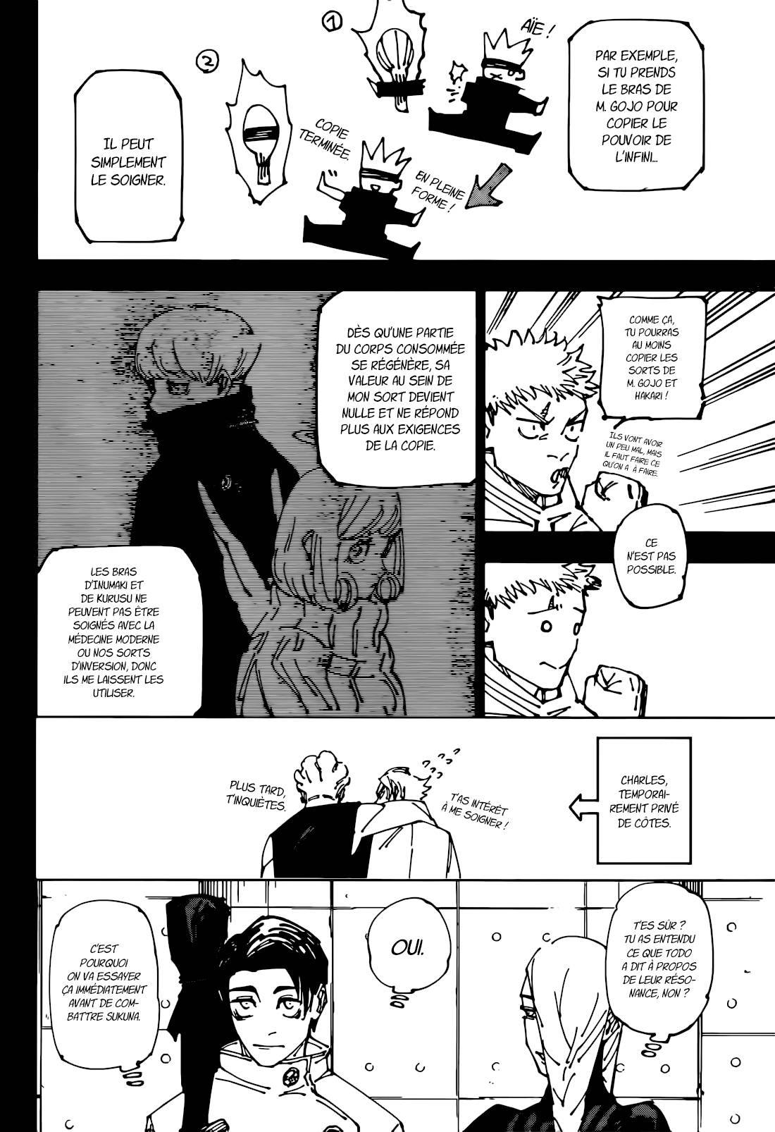 Lecture en ligne Jujutsu Kaisen 267 page 8