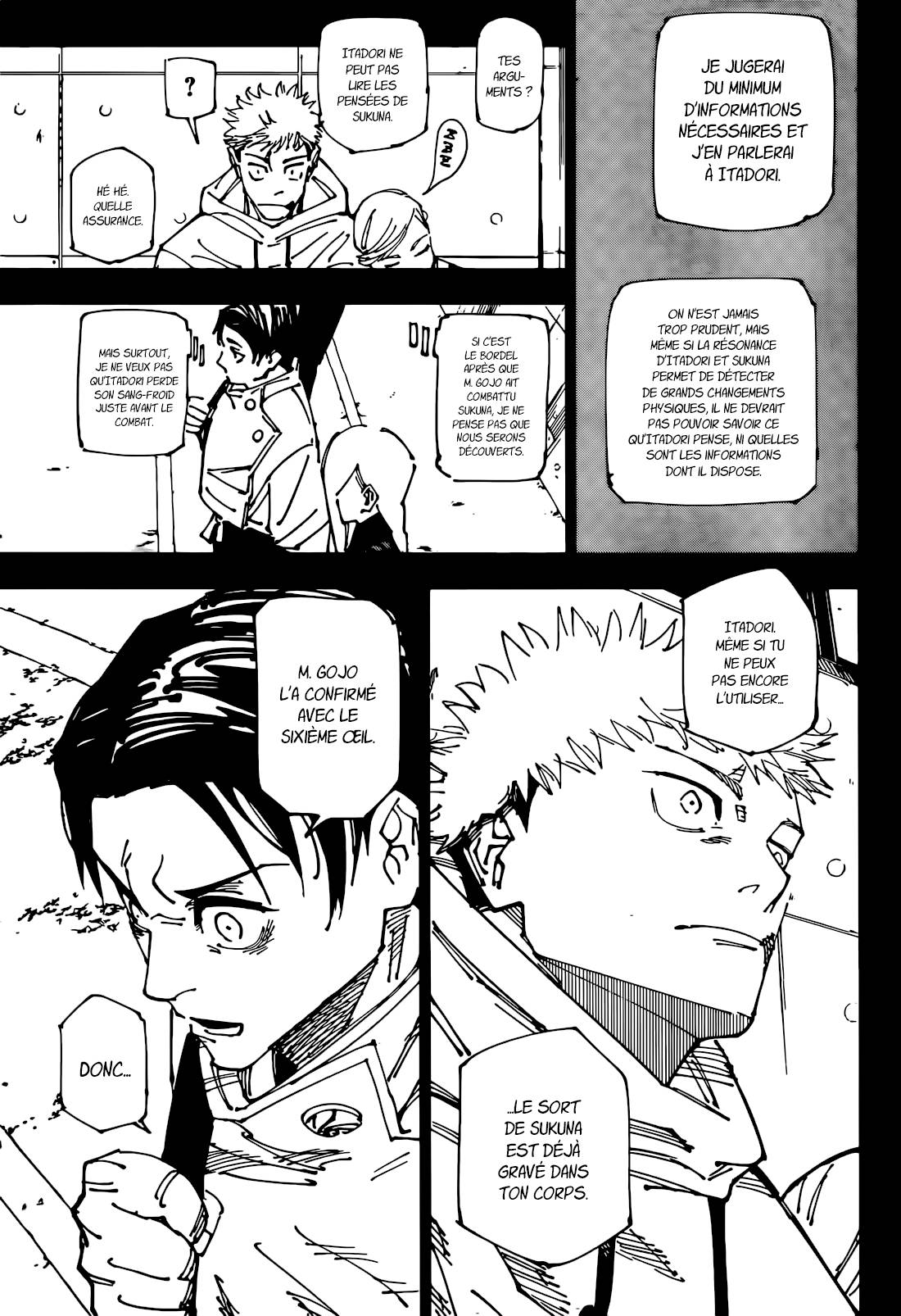 Lecture en ligne Jujutsu Kaisen 267 page 9