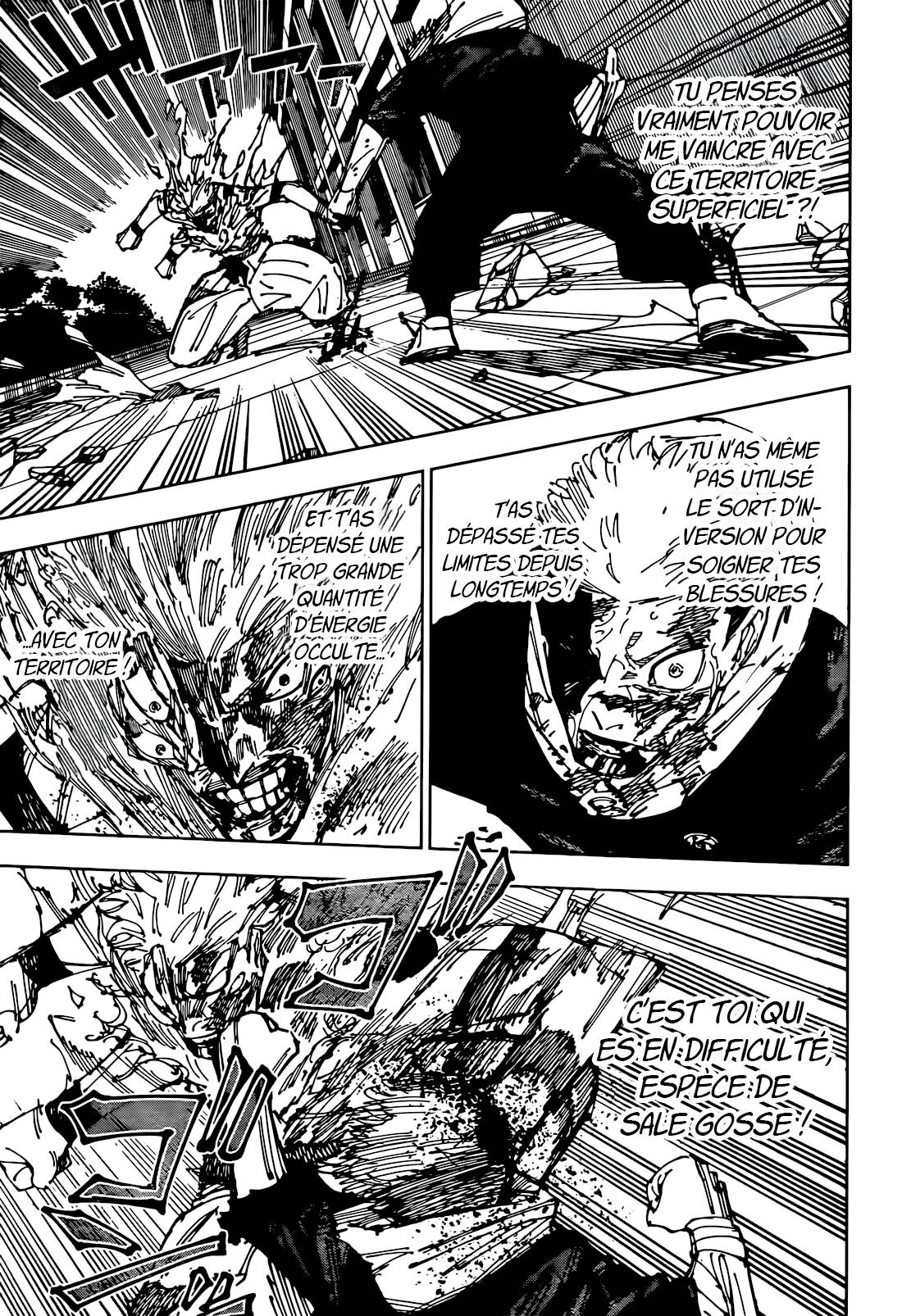 Lecture en ligne Jujutsu Kaisen 267 page 18