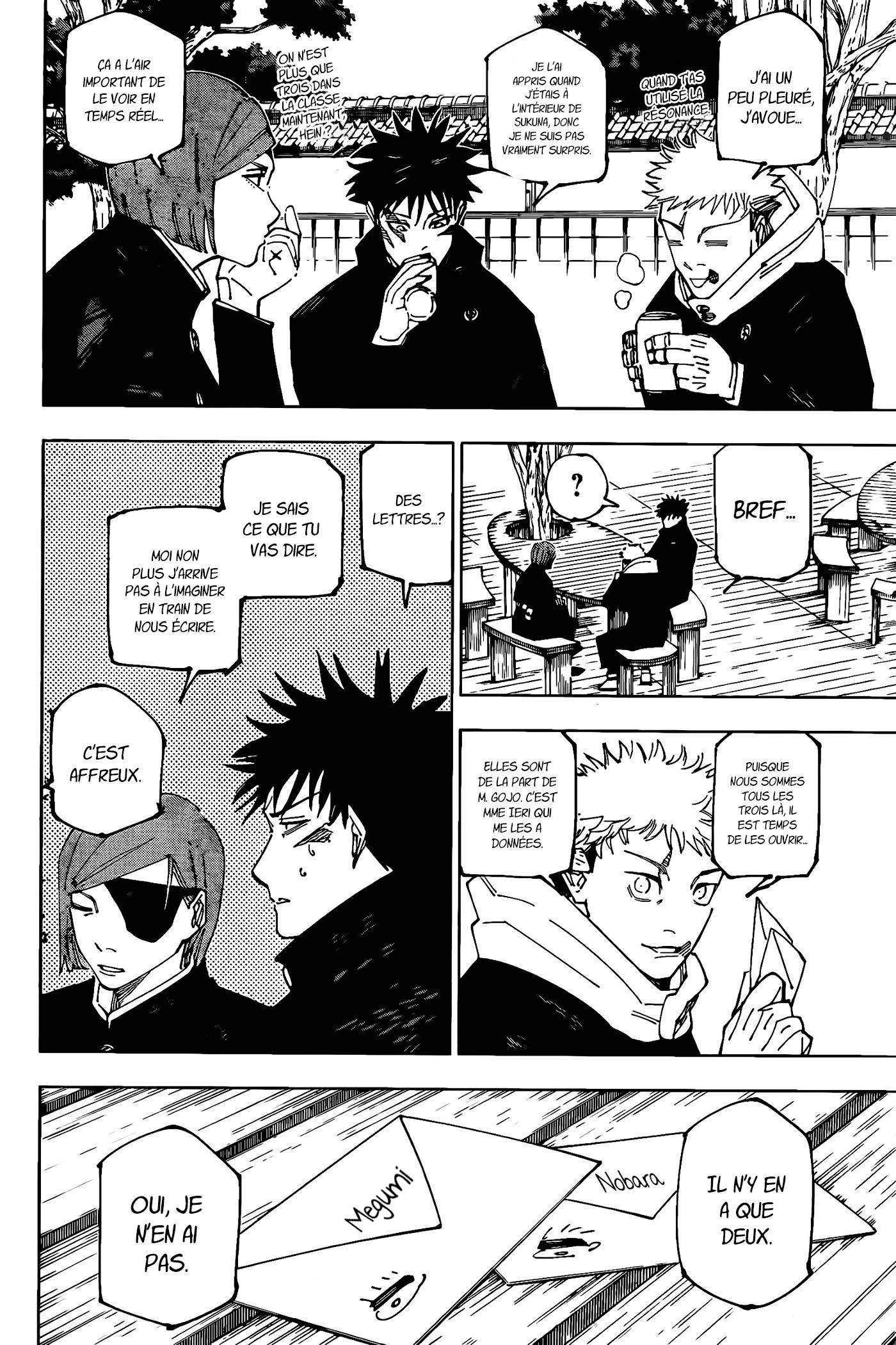 Lecture en ligne Jujutsu Kaisen 268 page 15