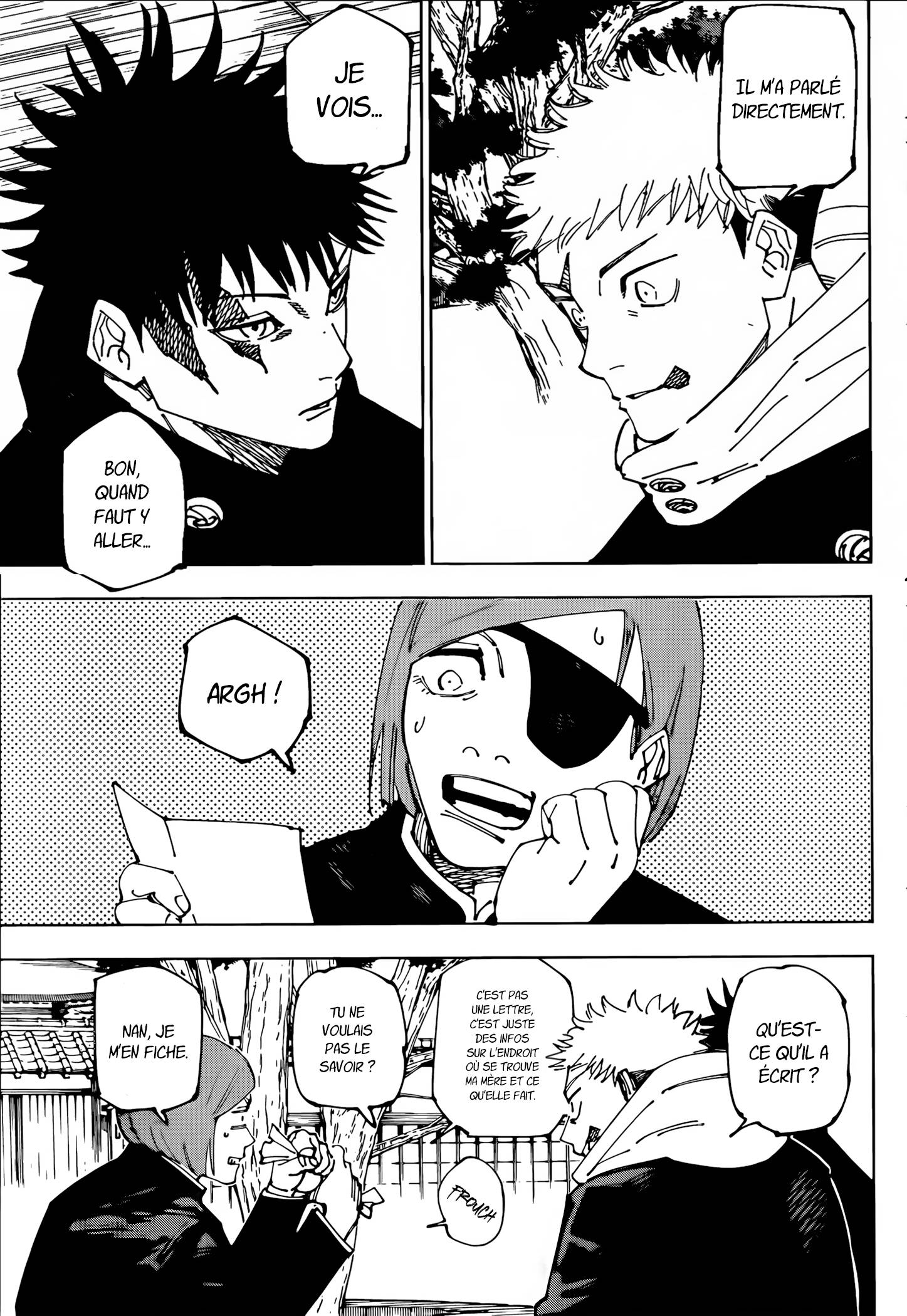 Lecture en ligne Jujutsu Kaisen 268 page 16