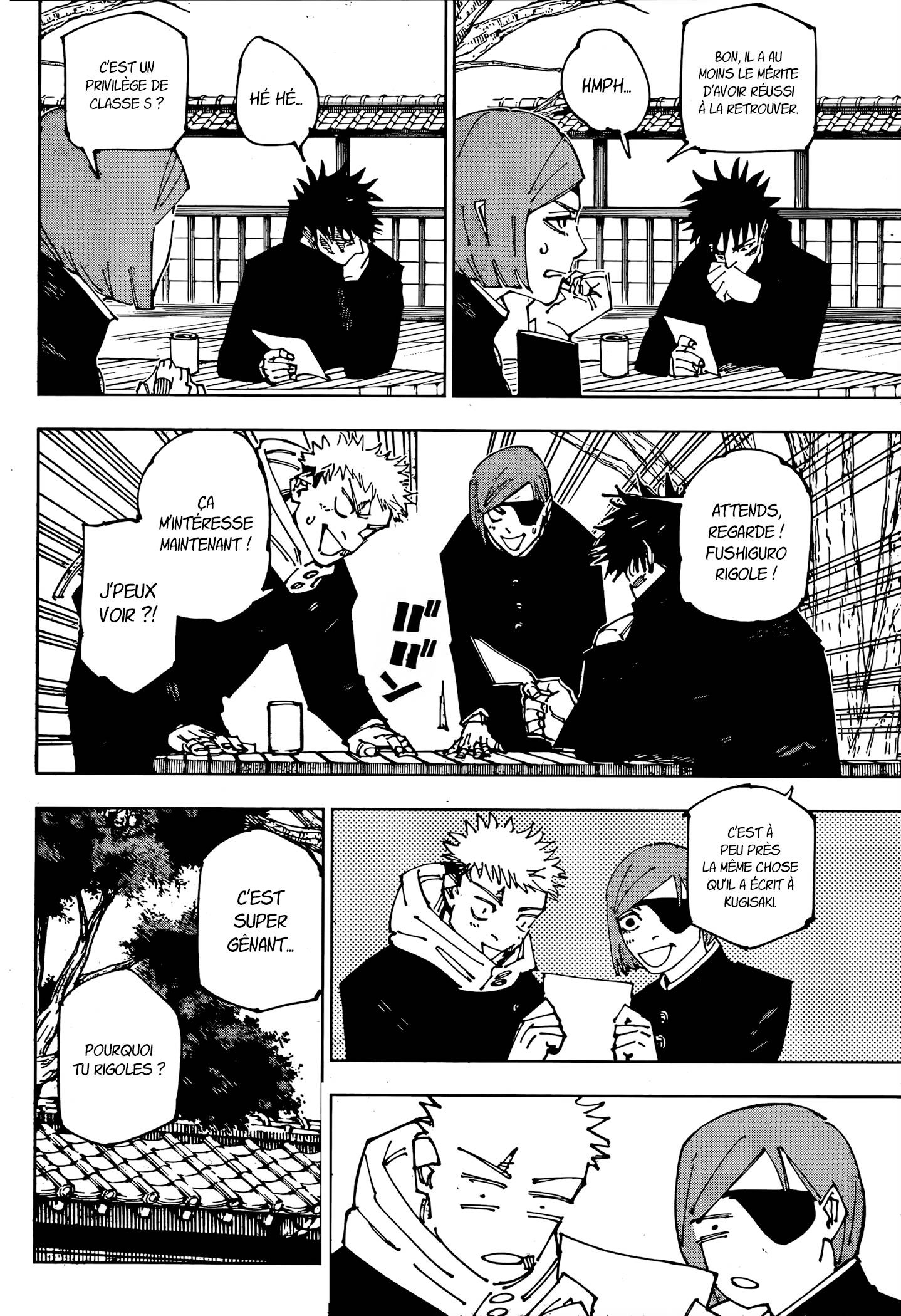 Lecture en ligne Jujutsu Kaisen 268 page 17