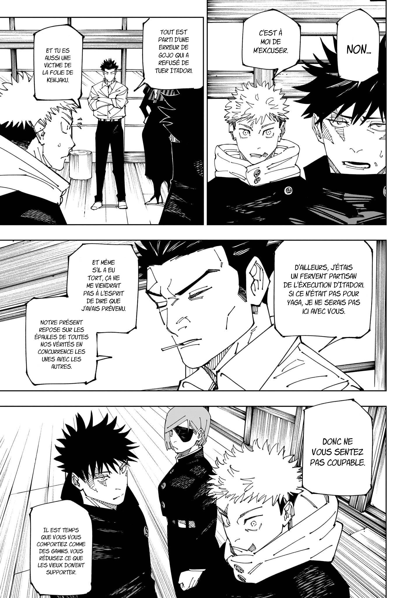 Lecture en ligne Jujutsu Kaisen 269 page 5