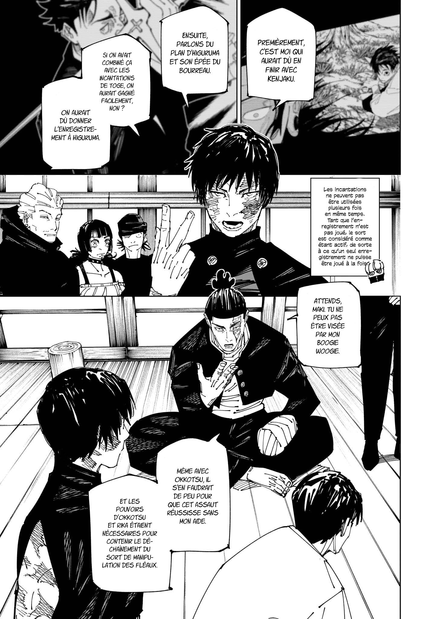 Lecture en ligne Jujutsu Kaisen 269 page 7